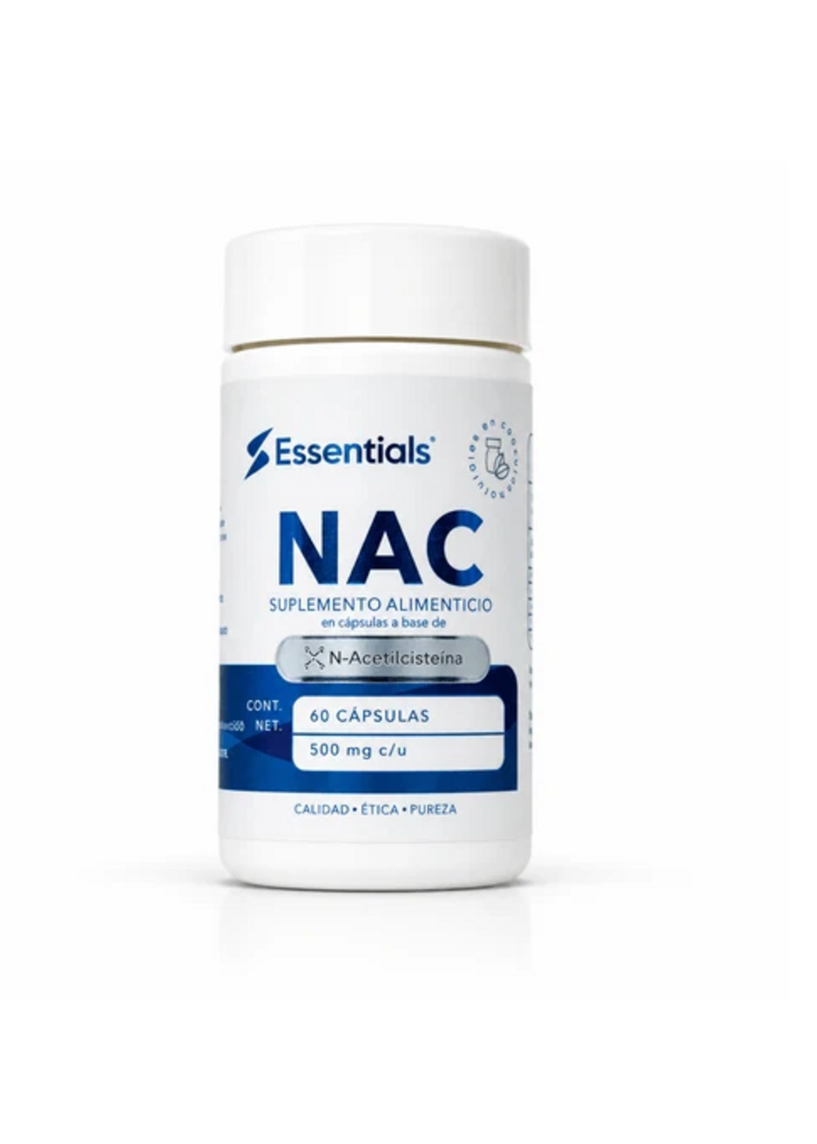 ESSENTIALS NAC ESSENTIAL 500MG 60 CAP