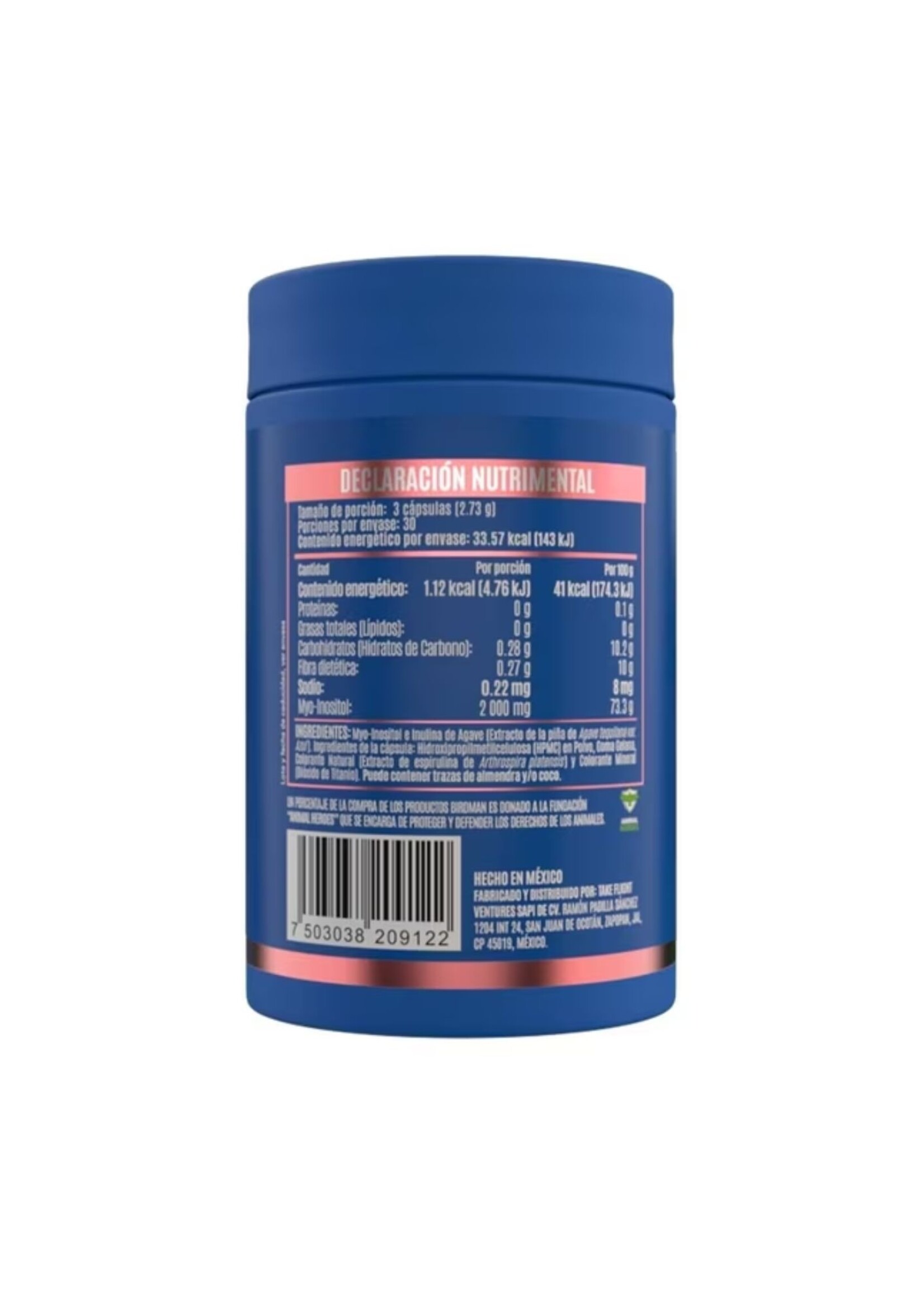BIRDMAN MYO INOSITOL 90 CAPS BIRDMAN
