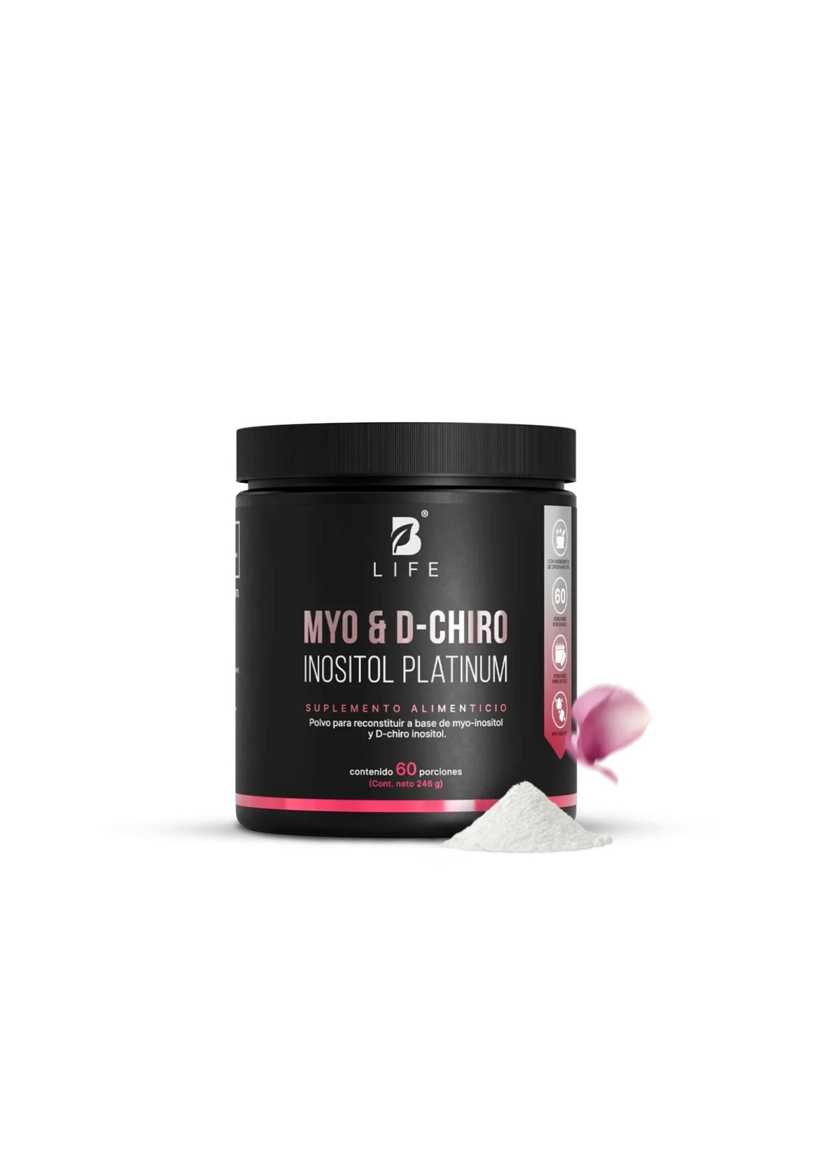 B LIFE MYO & D - CHIRO INOSITOL PLATINUM B LIFE 60 SERV
