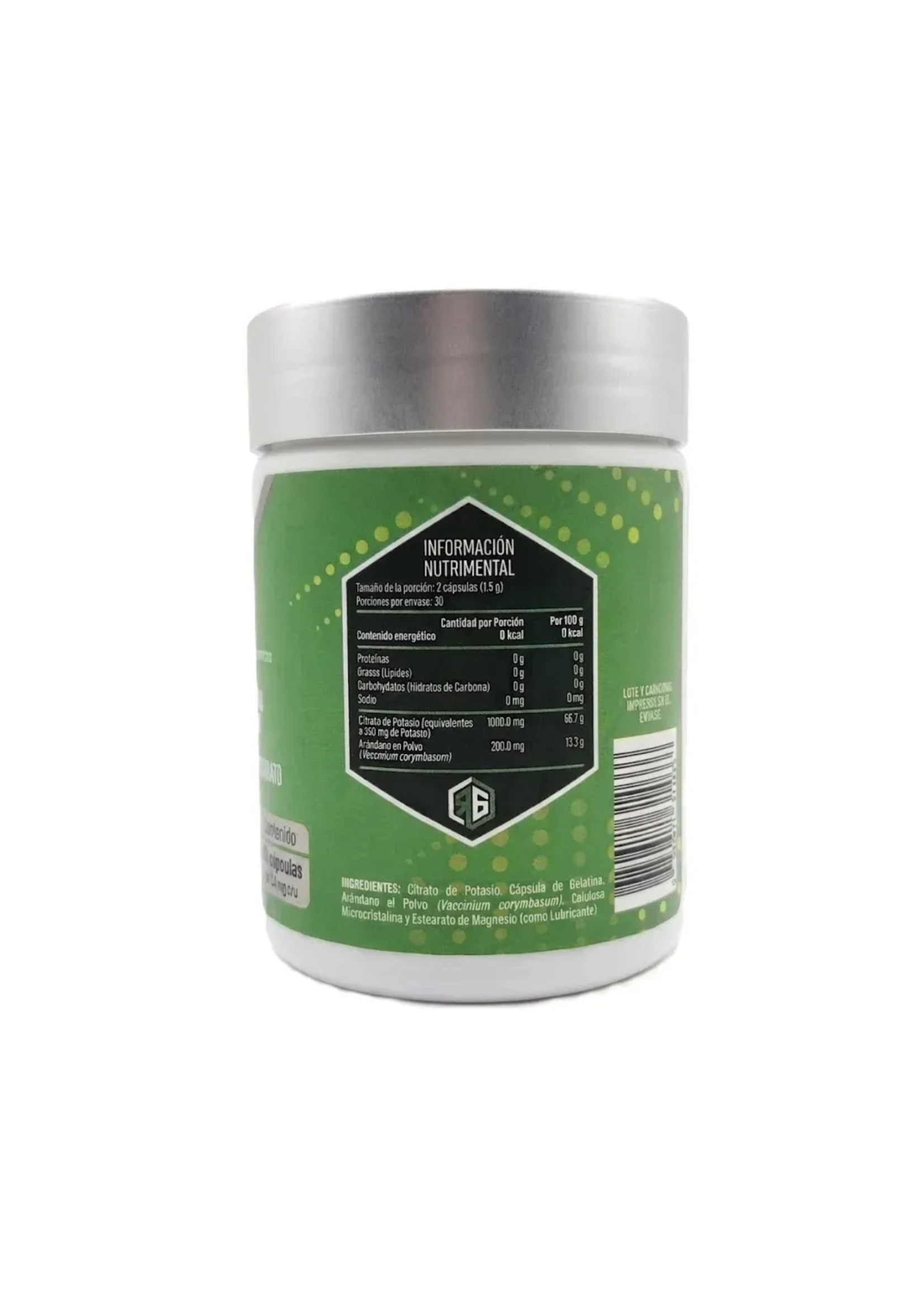 REDGOLD CITRATO DE POTASIO REDGOLD NATURALS 60 CAP