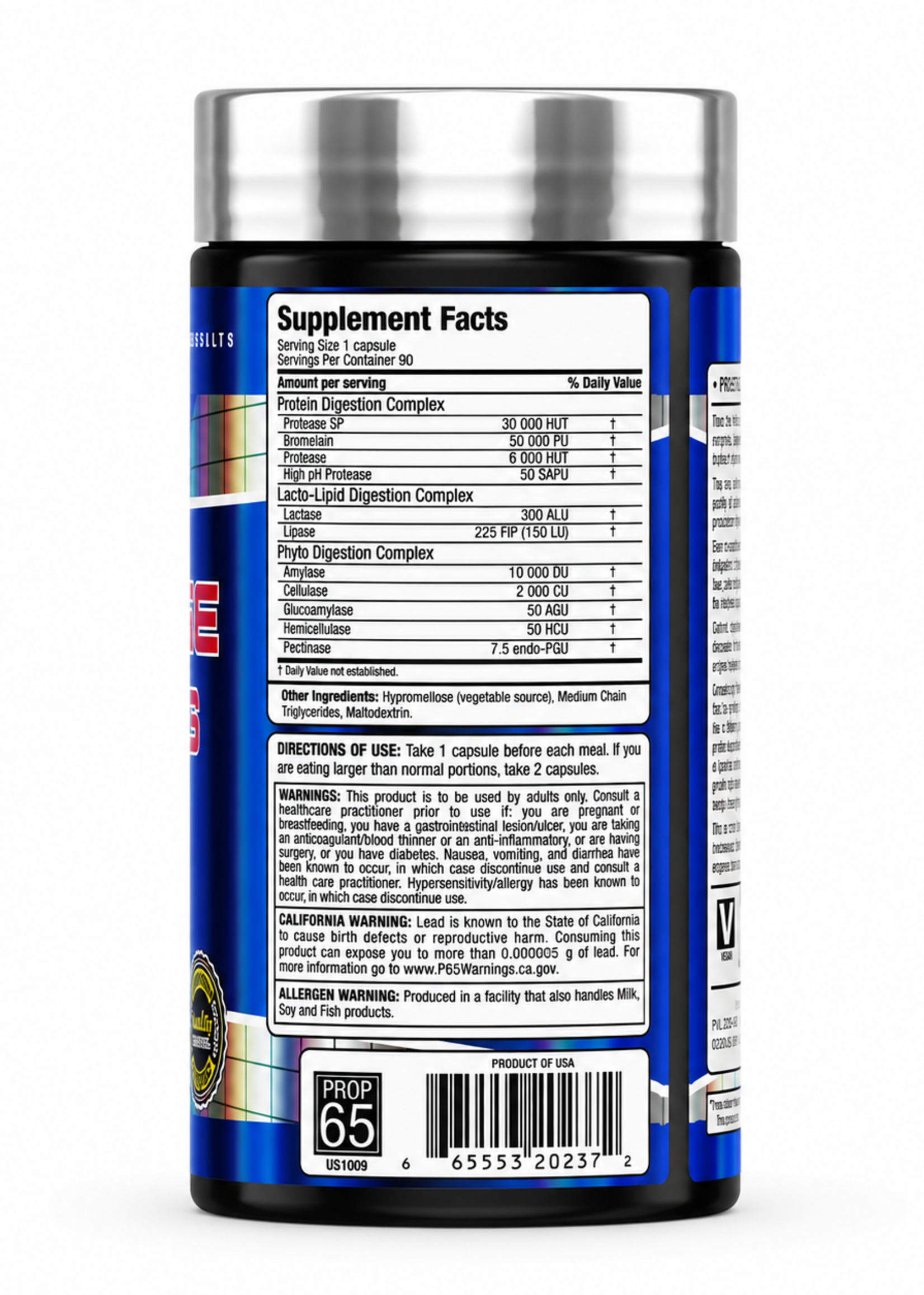 ALLMAX ENZYMAS ALLMAX 90 CAP