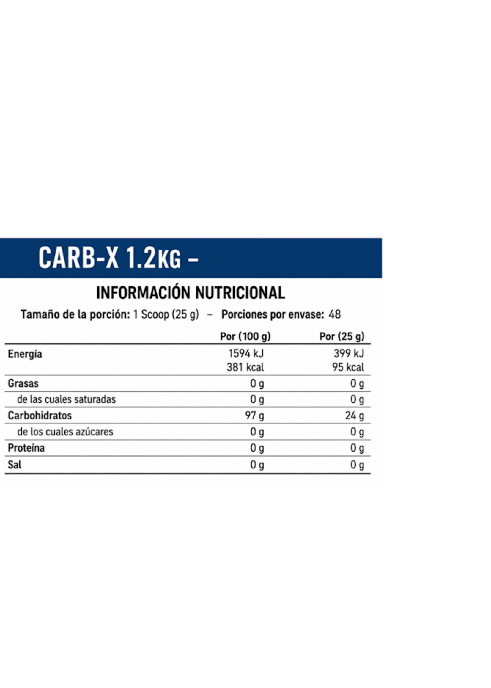 APPLIED NUTRITION CARB - X