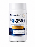 ESSENTIALS ENZIME MIX + PROBIOTIC 60 TAB ESSENTIAL