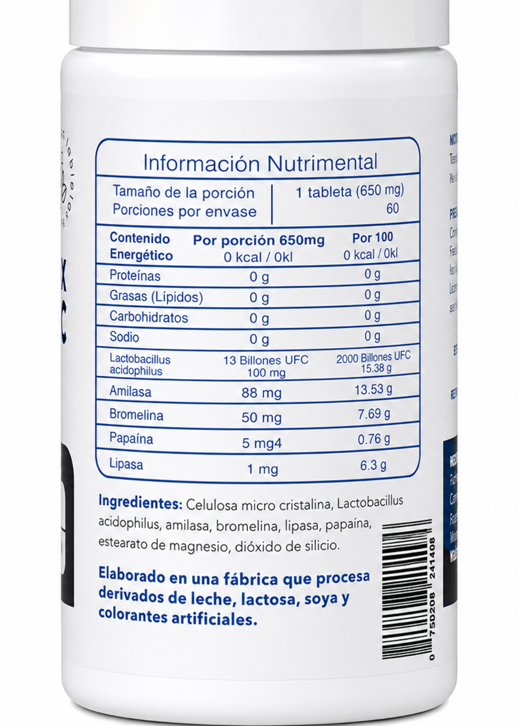 ESSENTIALS ENZIME MIX + PROBIOTIC 60 TAB ESSENTIAL