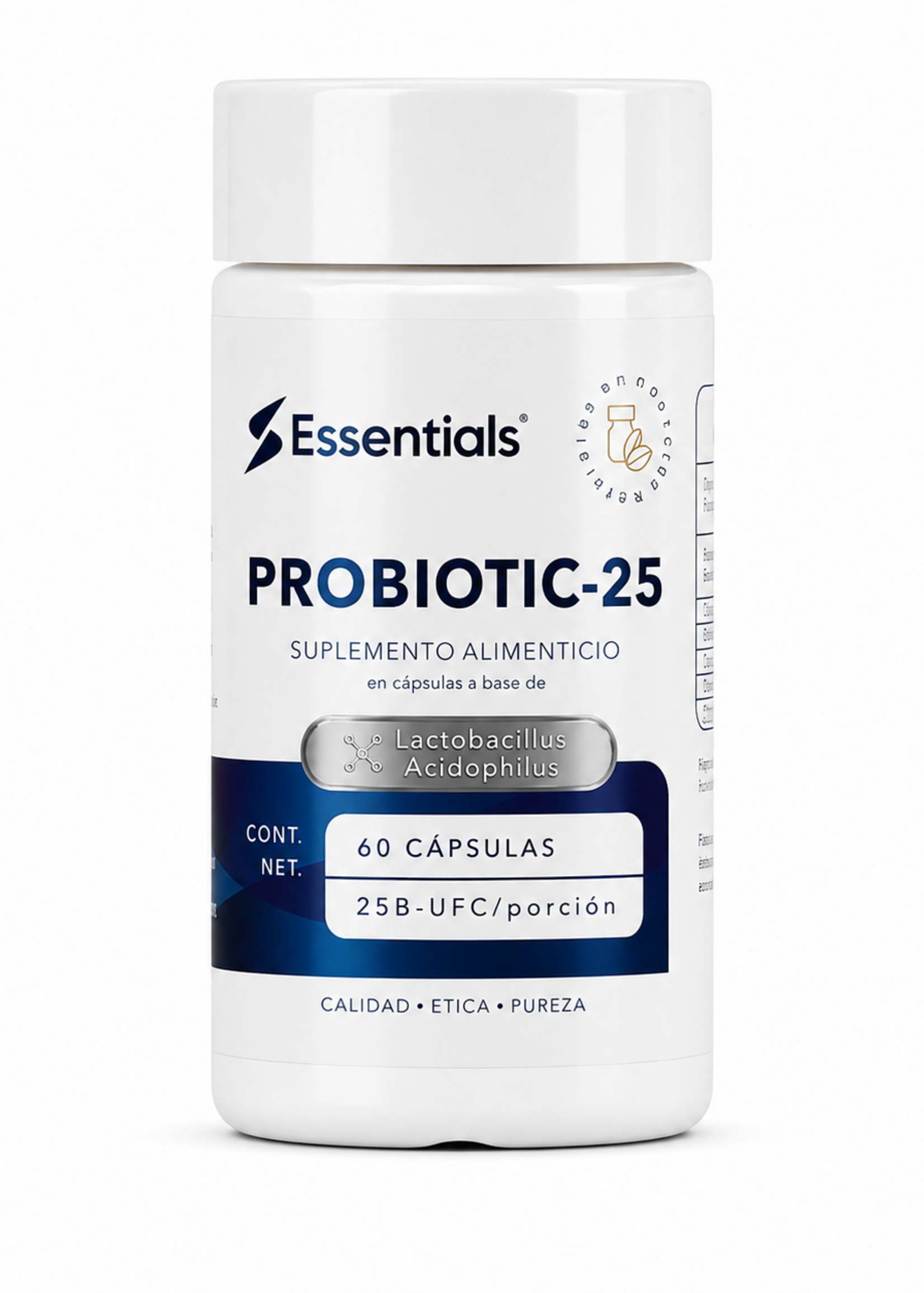 PROBIOTICOS 25 ESSENTIALS 60 CAP