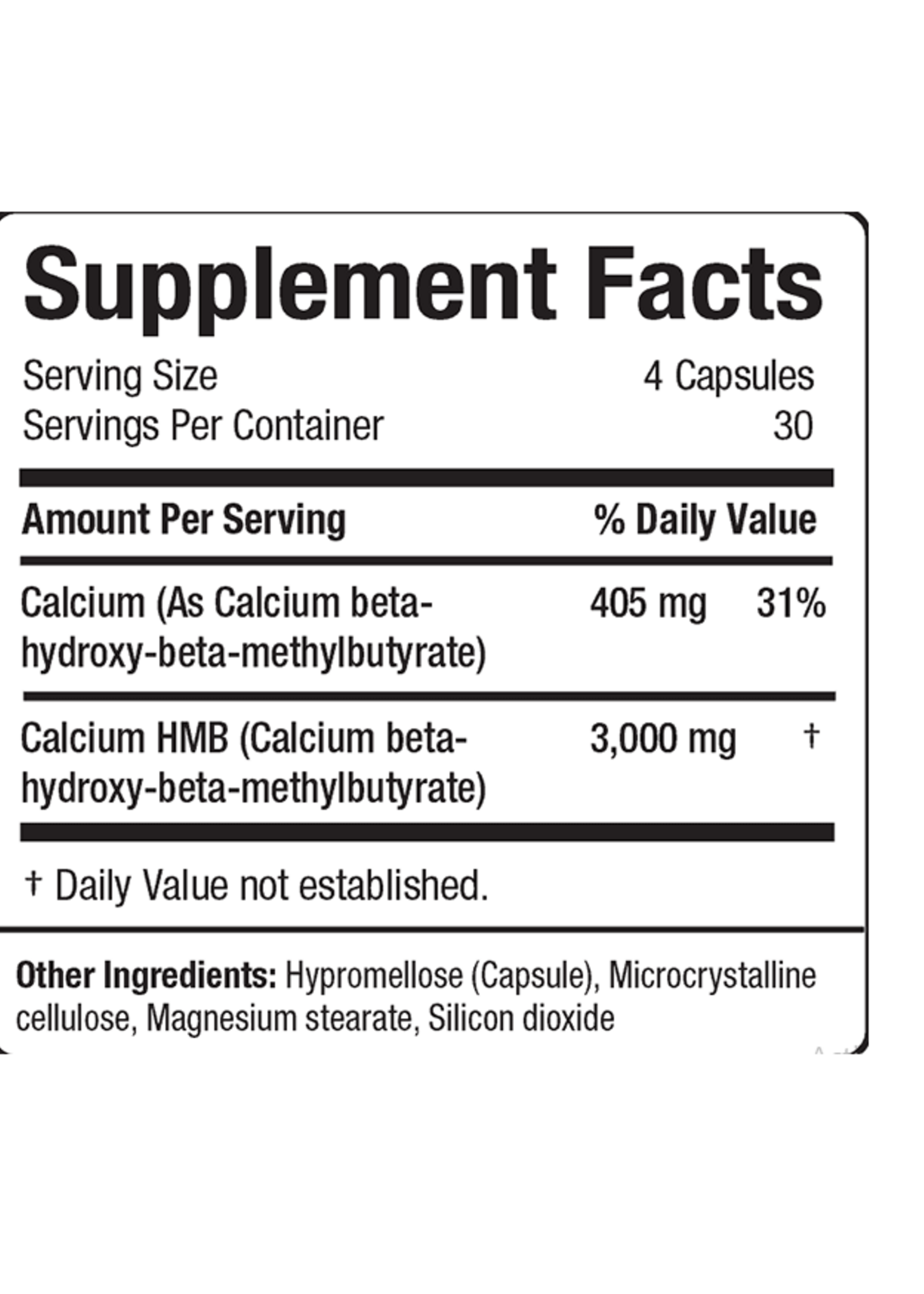 ALLMAX HMB ALLMAX 120 CAP