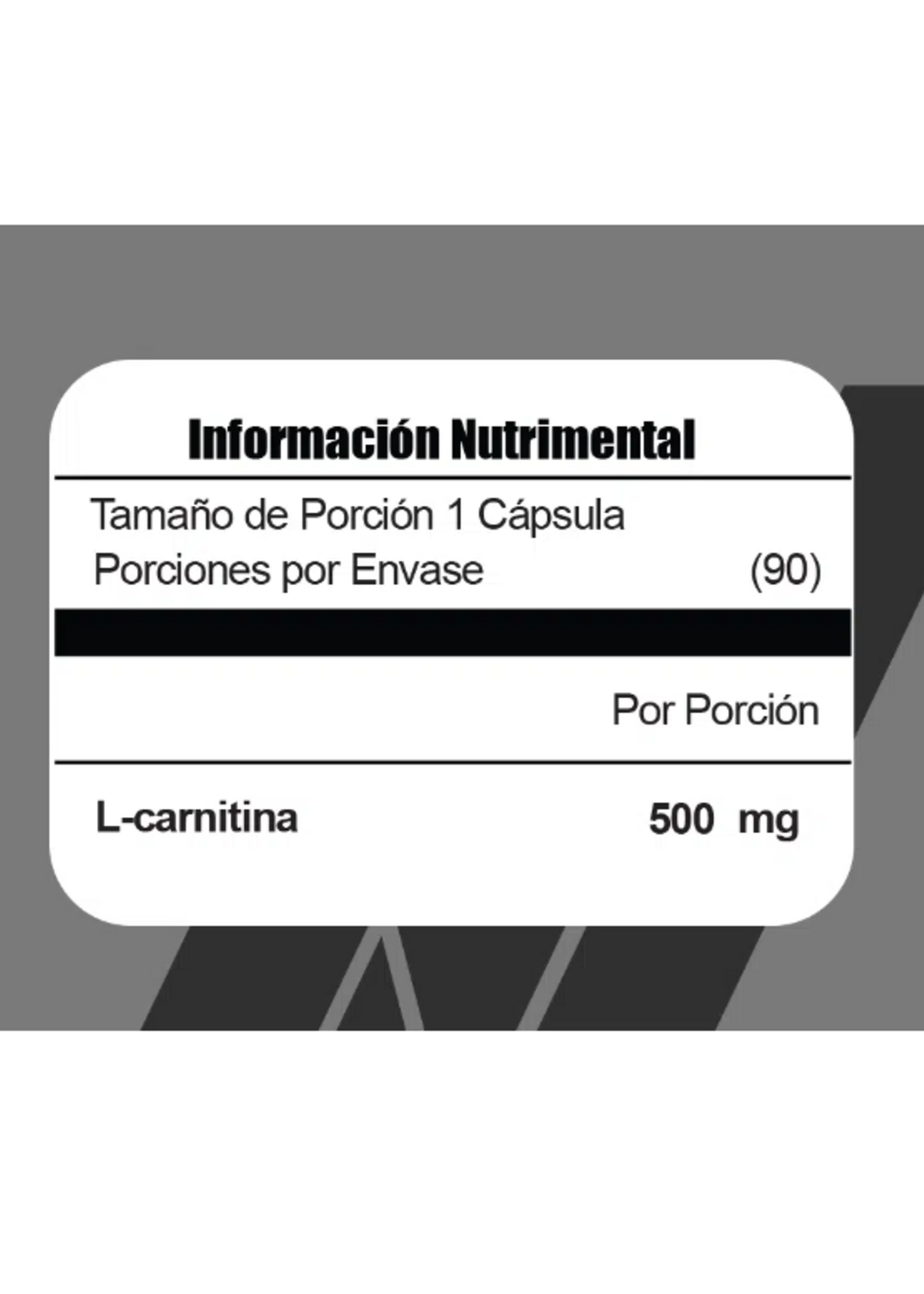 META NUTRITION CARNITINA META 90 CAP