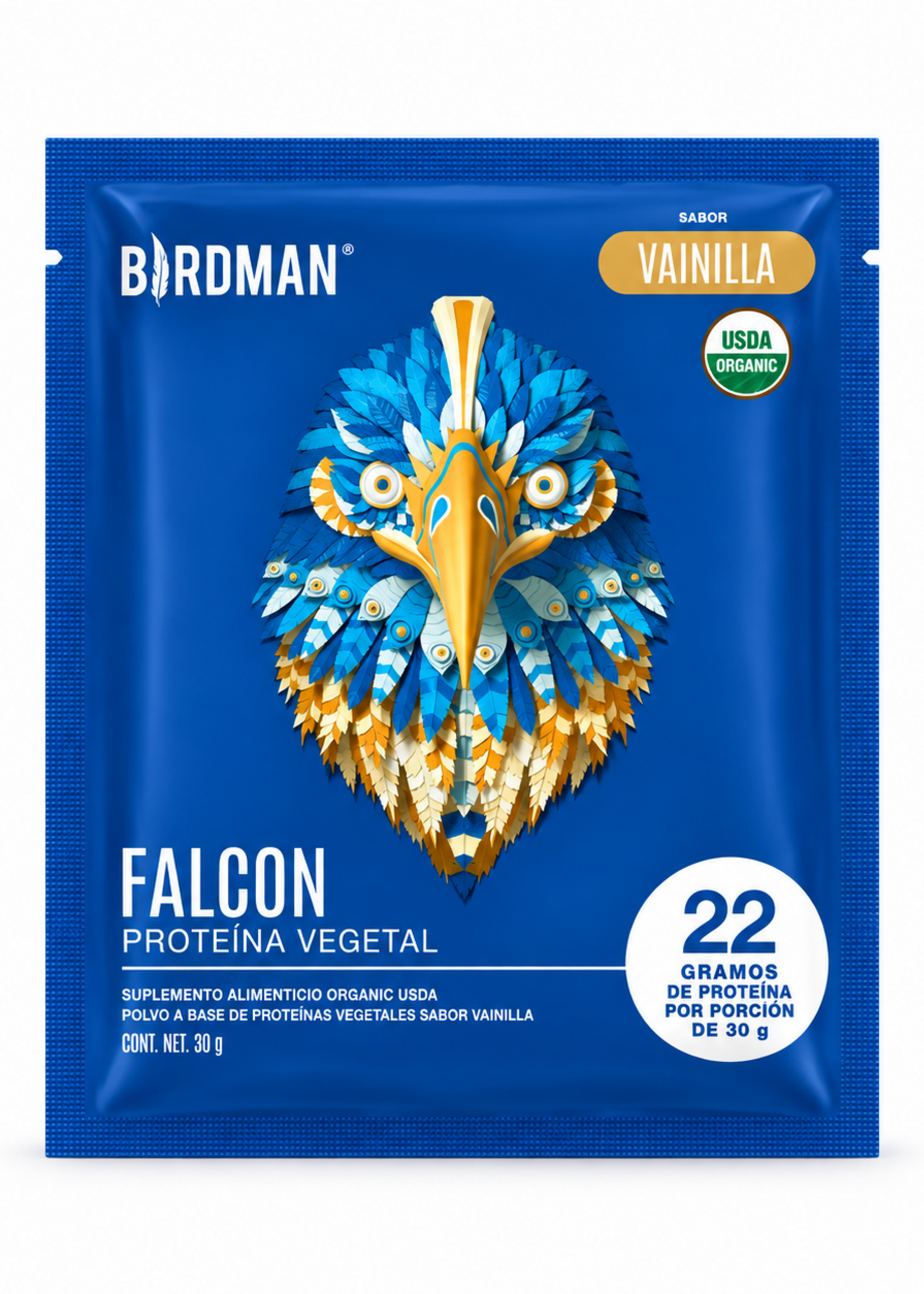 BIRDMAN MUESTRA FALCON VEGETAL BIRDMAN