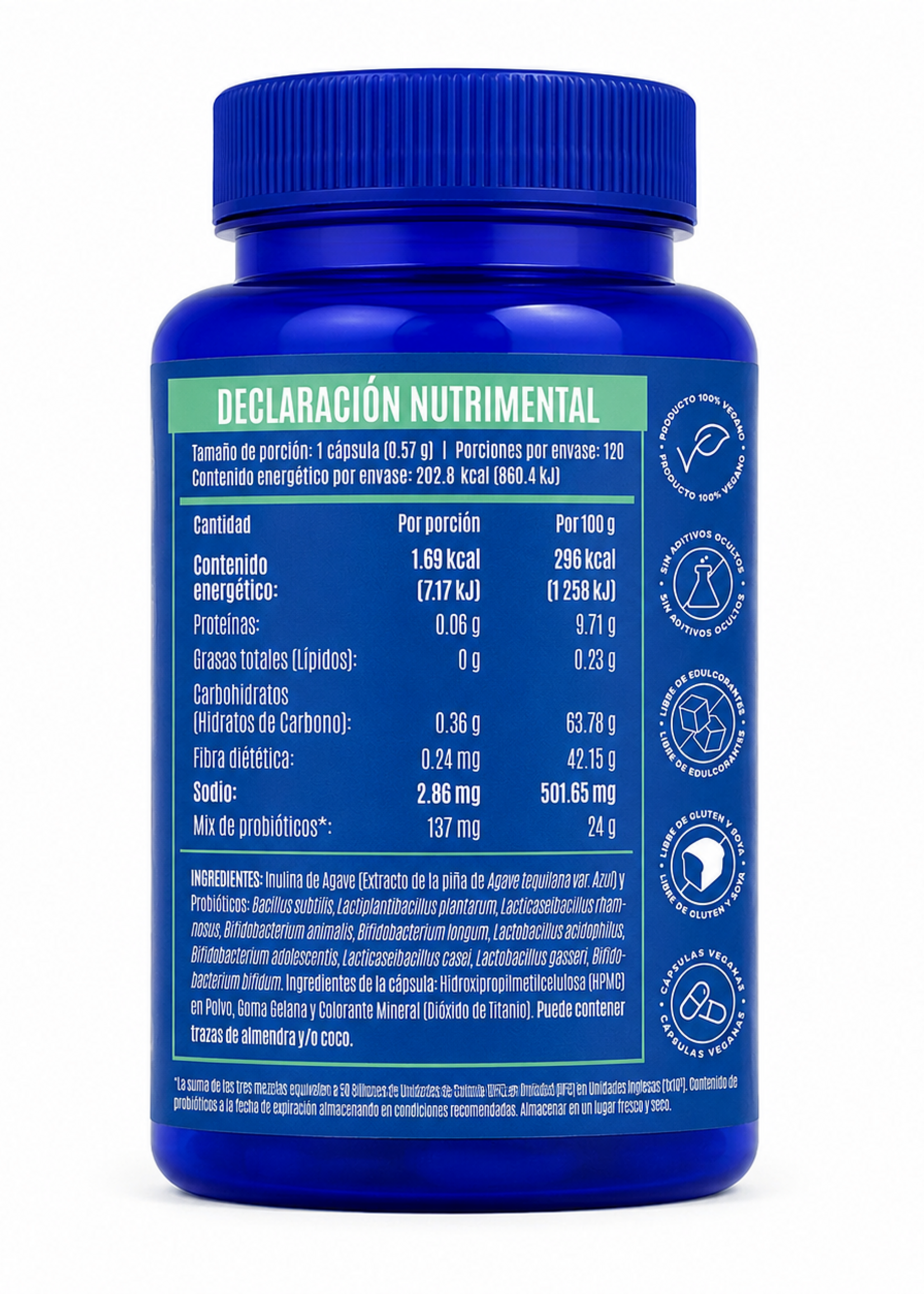 BIRDMAN PREMIUM ALL IN ONE PROBIOTIC 50 B 120 CAPS BIRDMAN