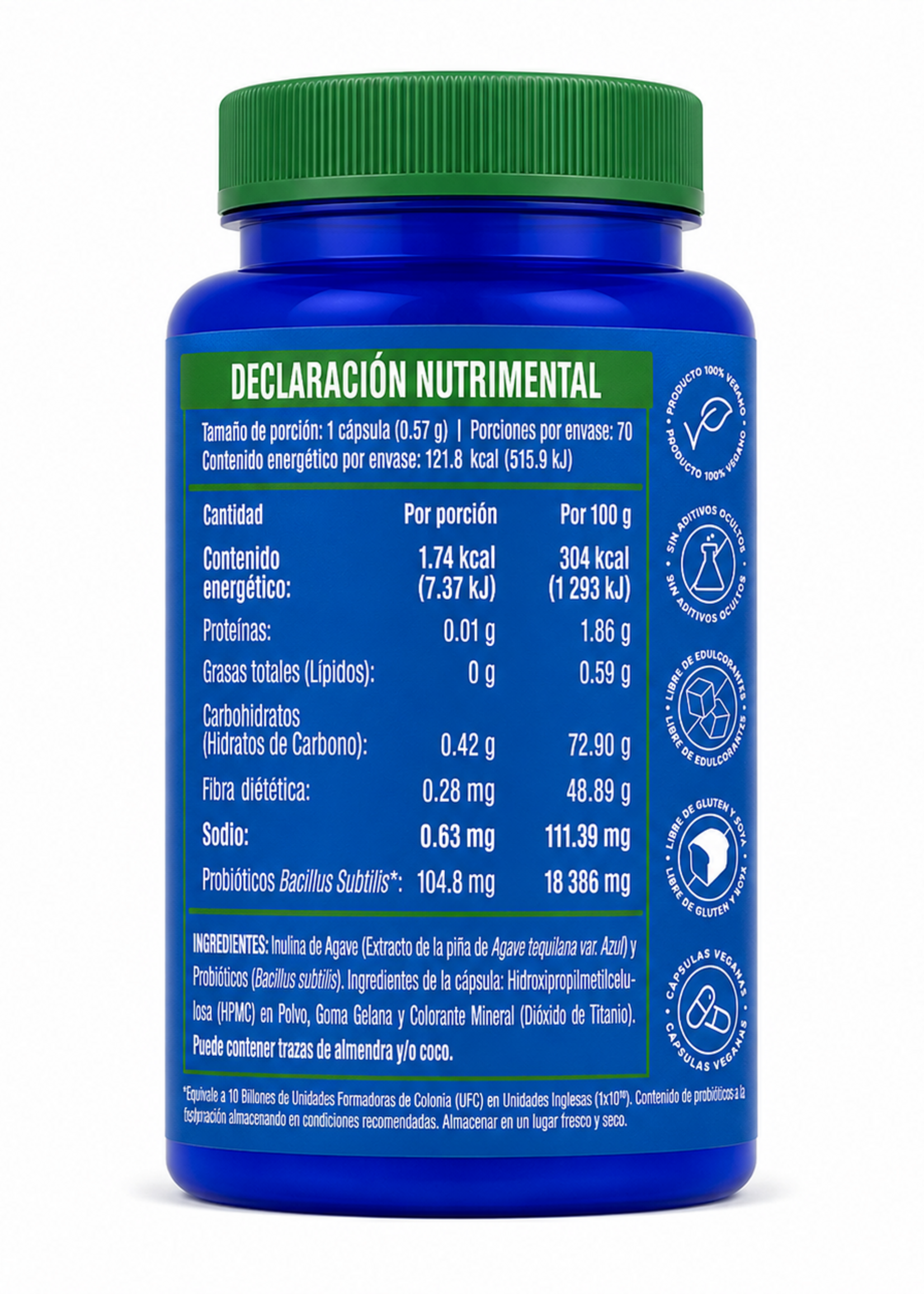BIRDMAN DAILY SPORE PROBIOTIC 10 B 70 CAPS BIRDMAN