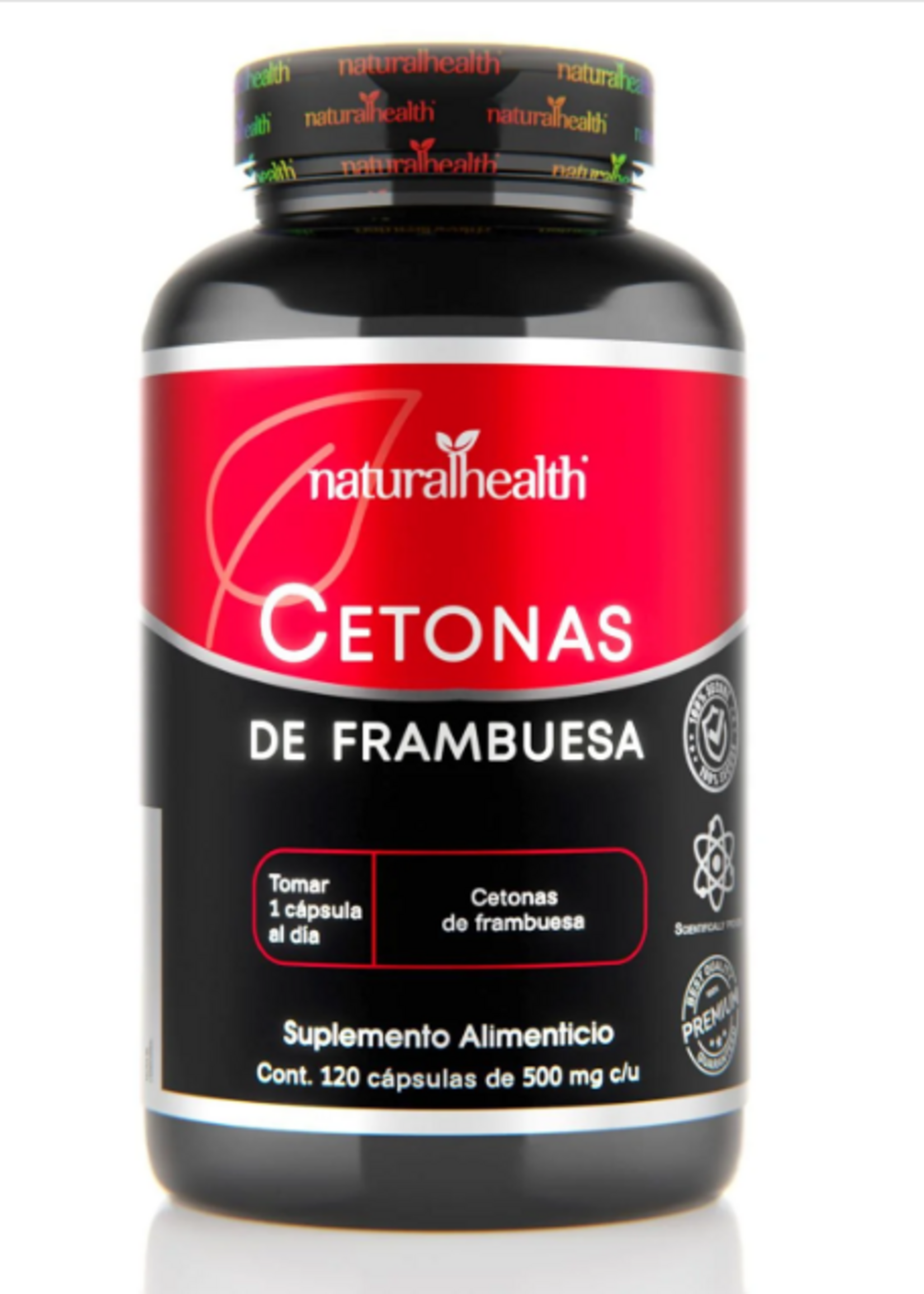 NATURAL HEALTH CETONAS DE FRAMBUESA NATURAL HEALTH 120 CAP RASPBERRY