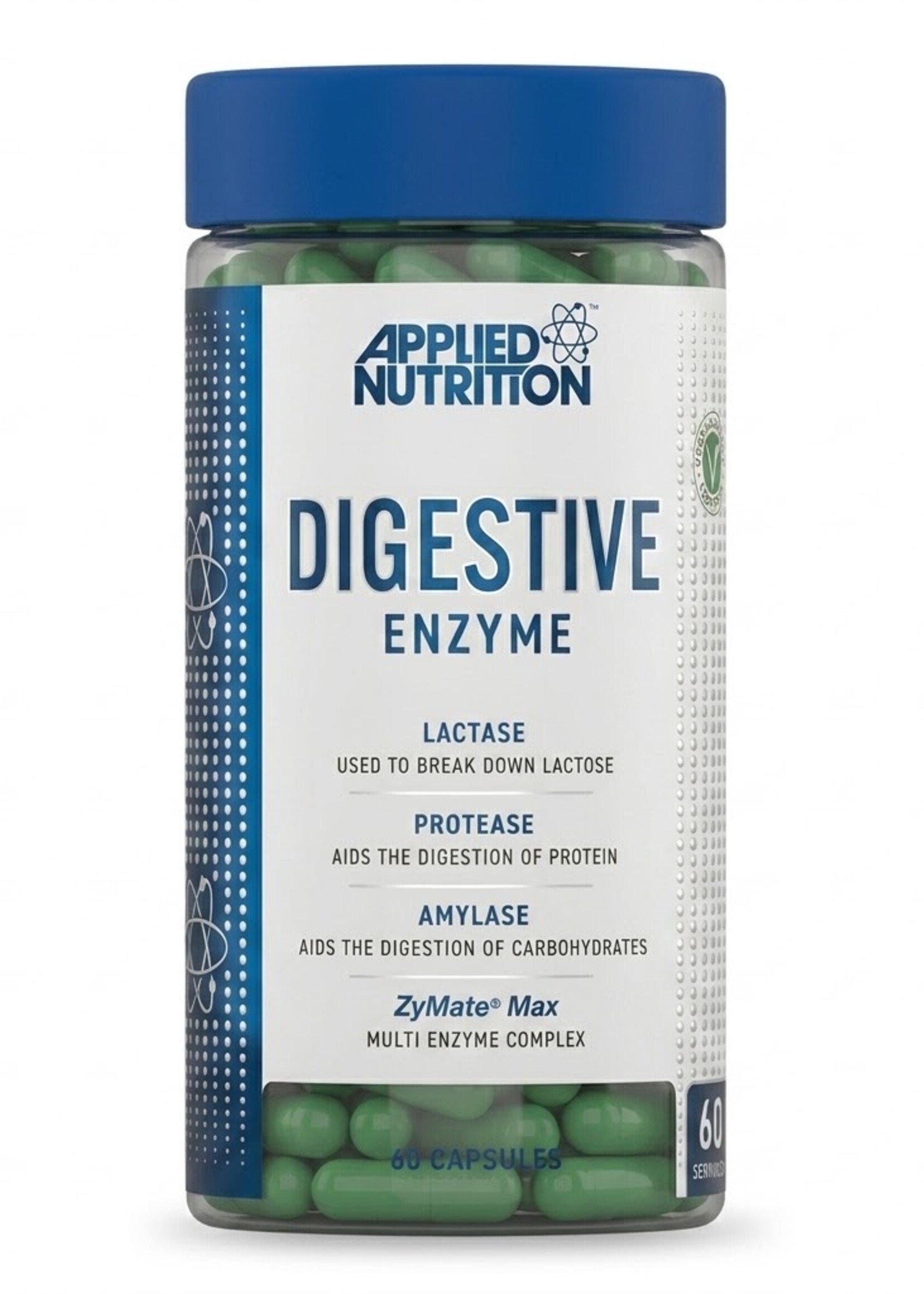 APPLIED NUTRITION ENZYME DIGESTIVE 60 CAP APPLIED NUTRITION