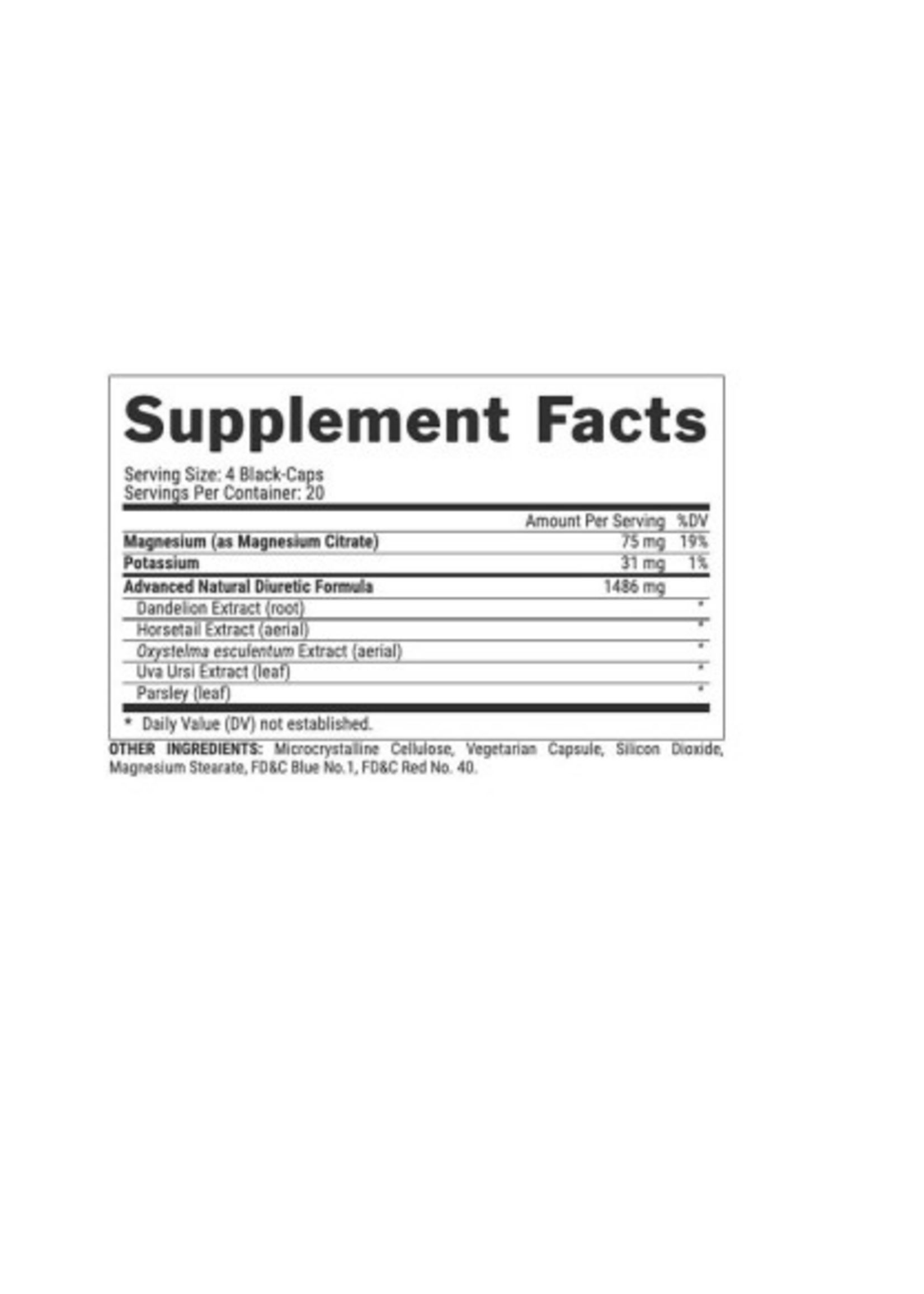 NUTREX LIPO 6 BLACK DIURETIC 20 SERVICIOS 80 CAP
