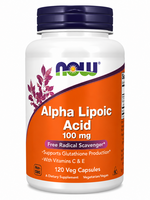 NOW ALPHA LIPOIC ACID NOW 100 MG 60 CAP