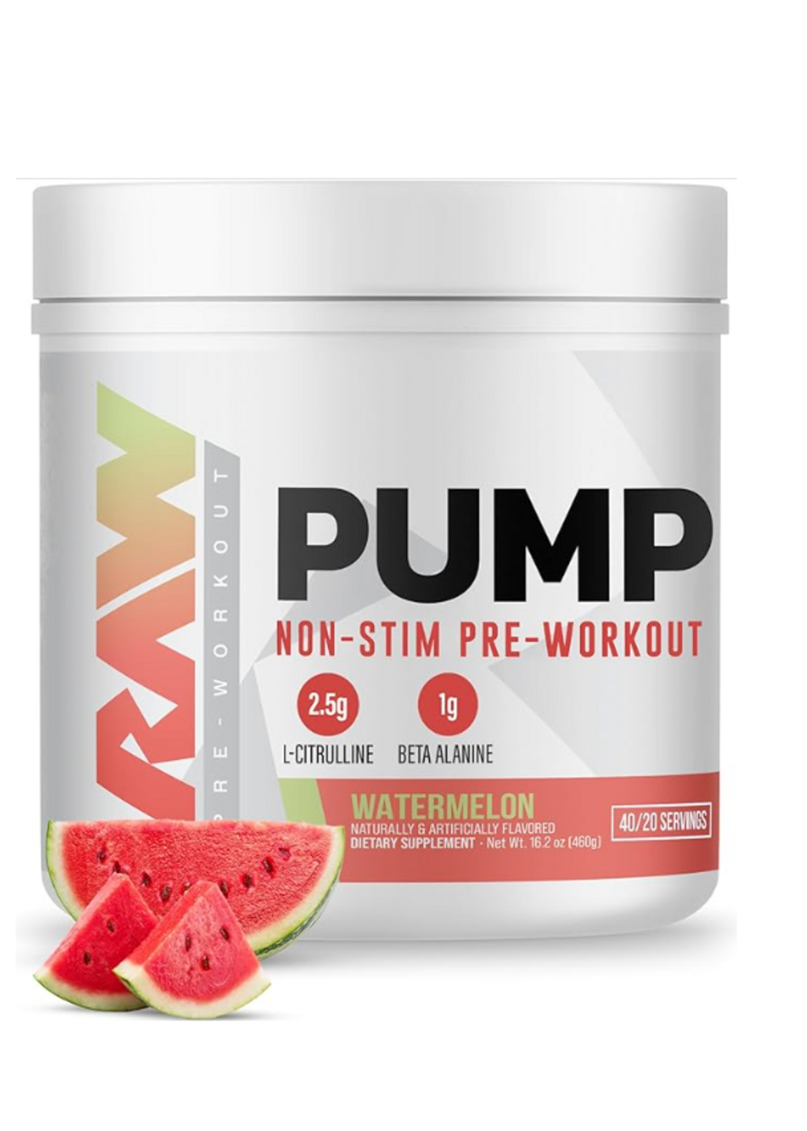 RAW RAW PUMP NON STIM