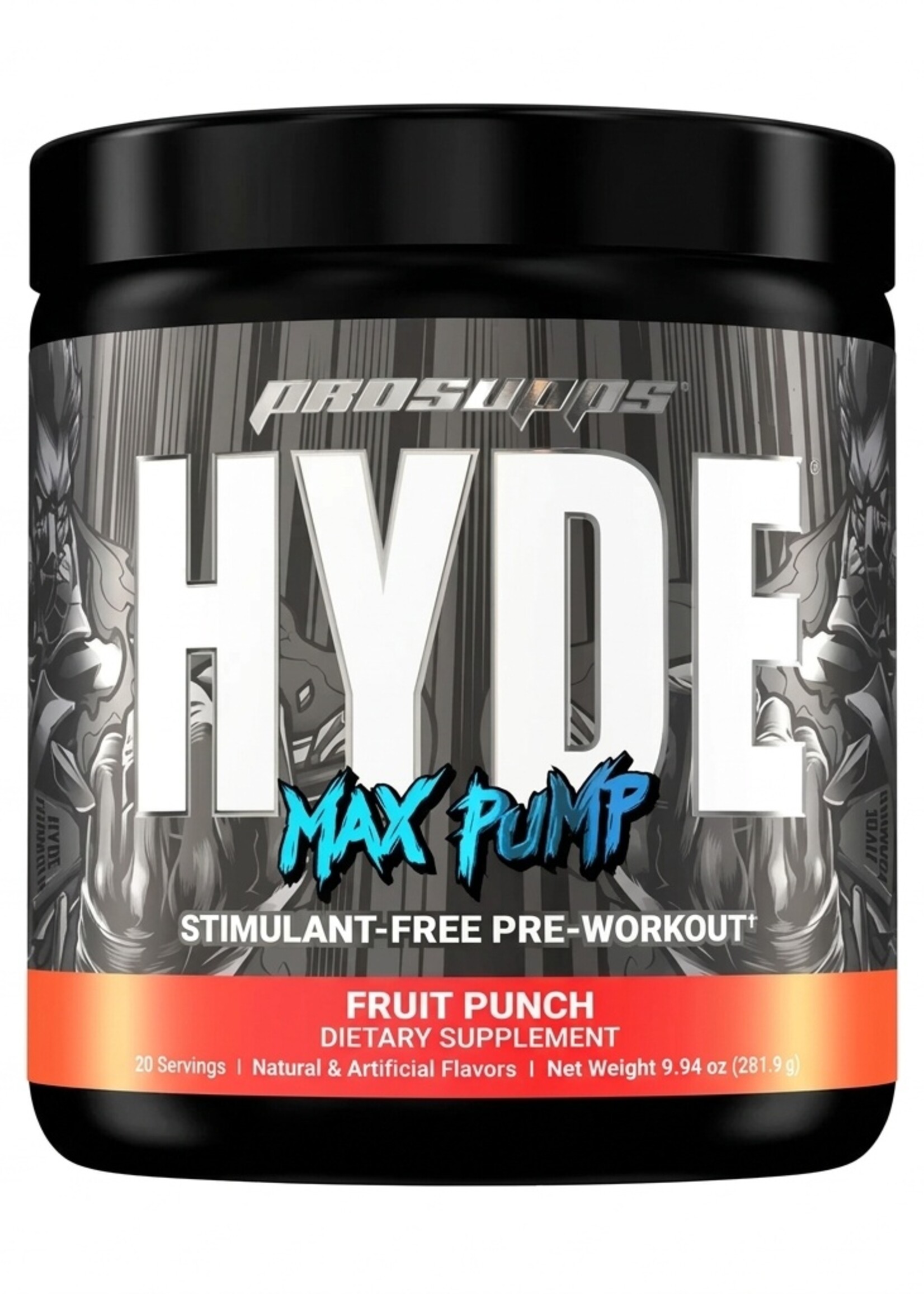 PRO SUPPS HYDE MAX PUMP STIM FREE