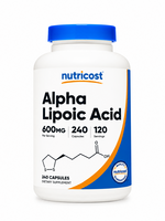 NUTRICOST ALPHA LIPOIC ACID 600MG 240 CAP NUTRICOST