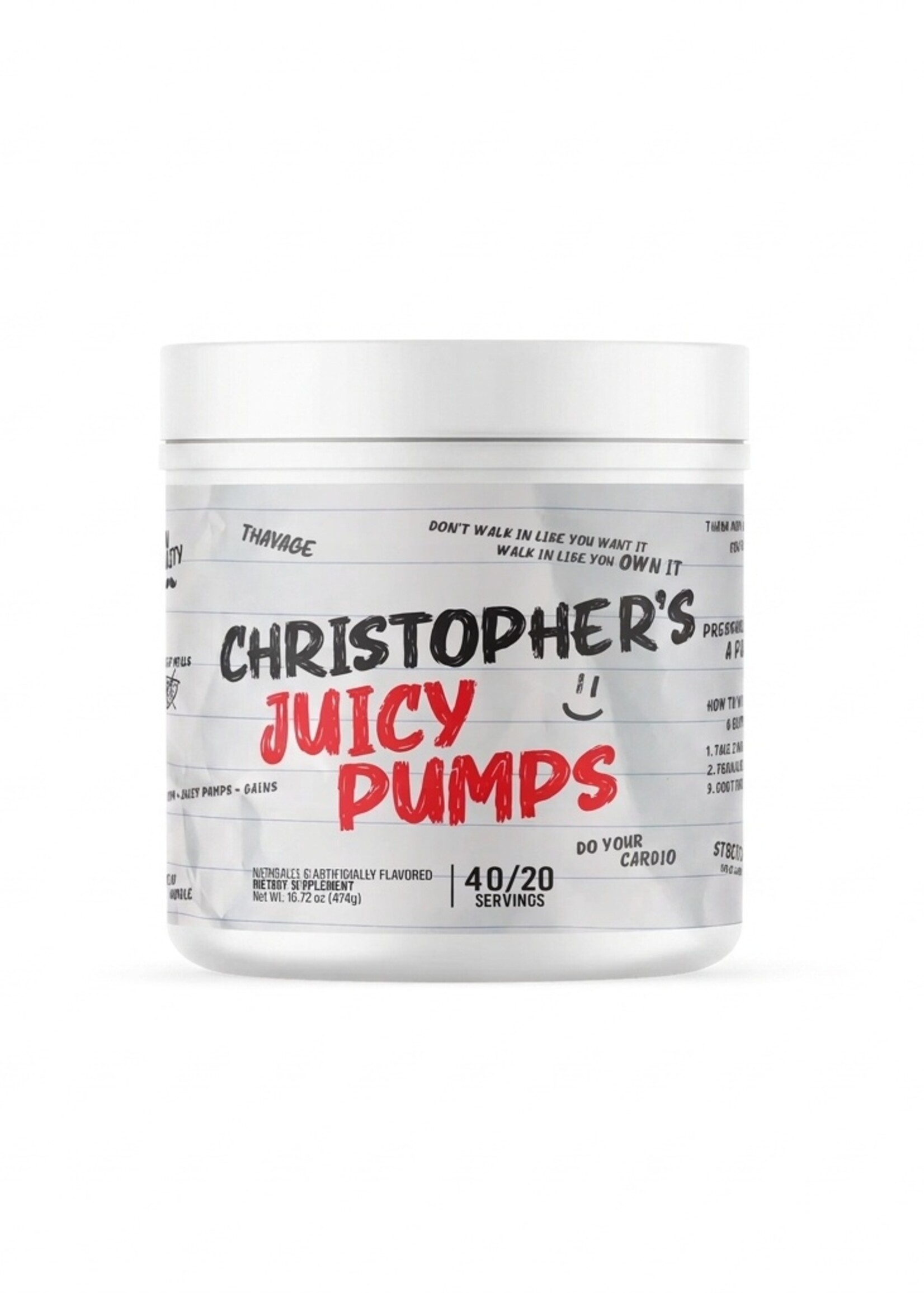 RAW RAW CHRISTOPHER JUICY PUMP 40 SERV NATURAL