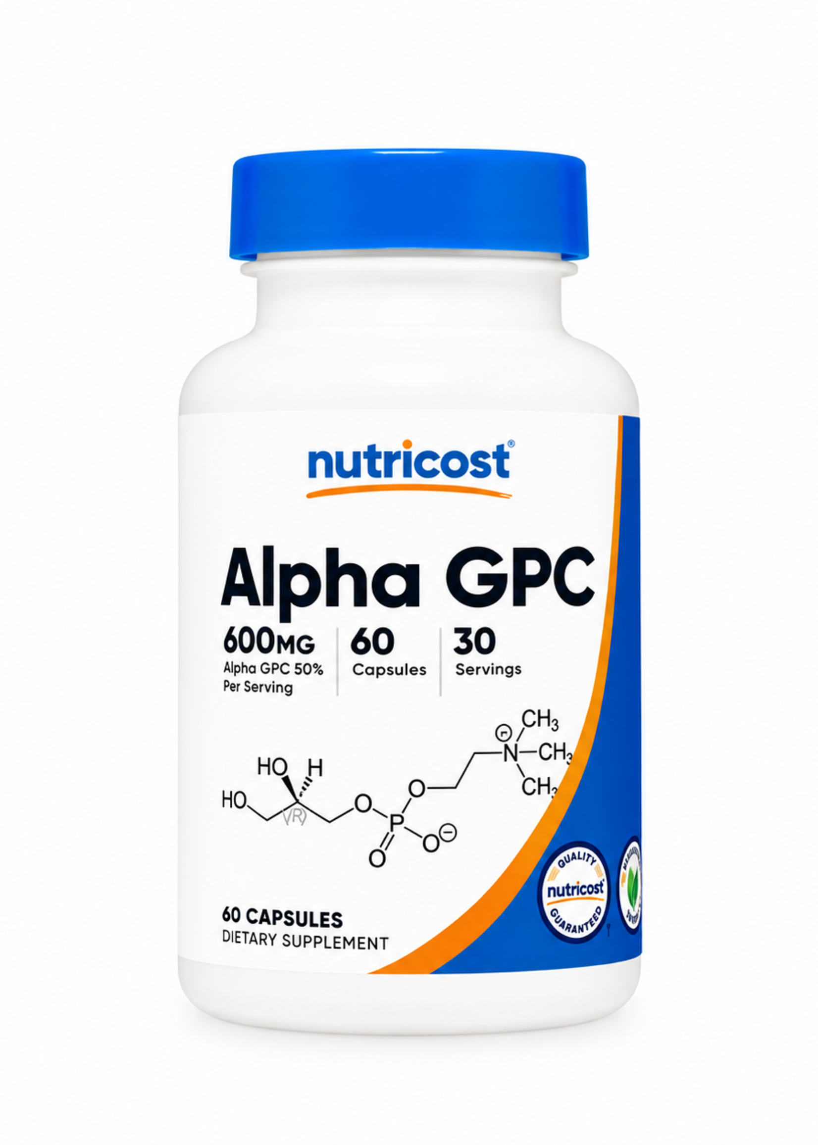 NUTRICOST ALPHA GPC 60 CAP NUTRICOST