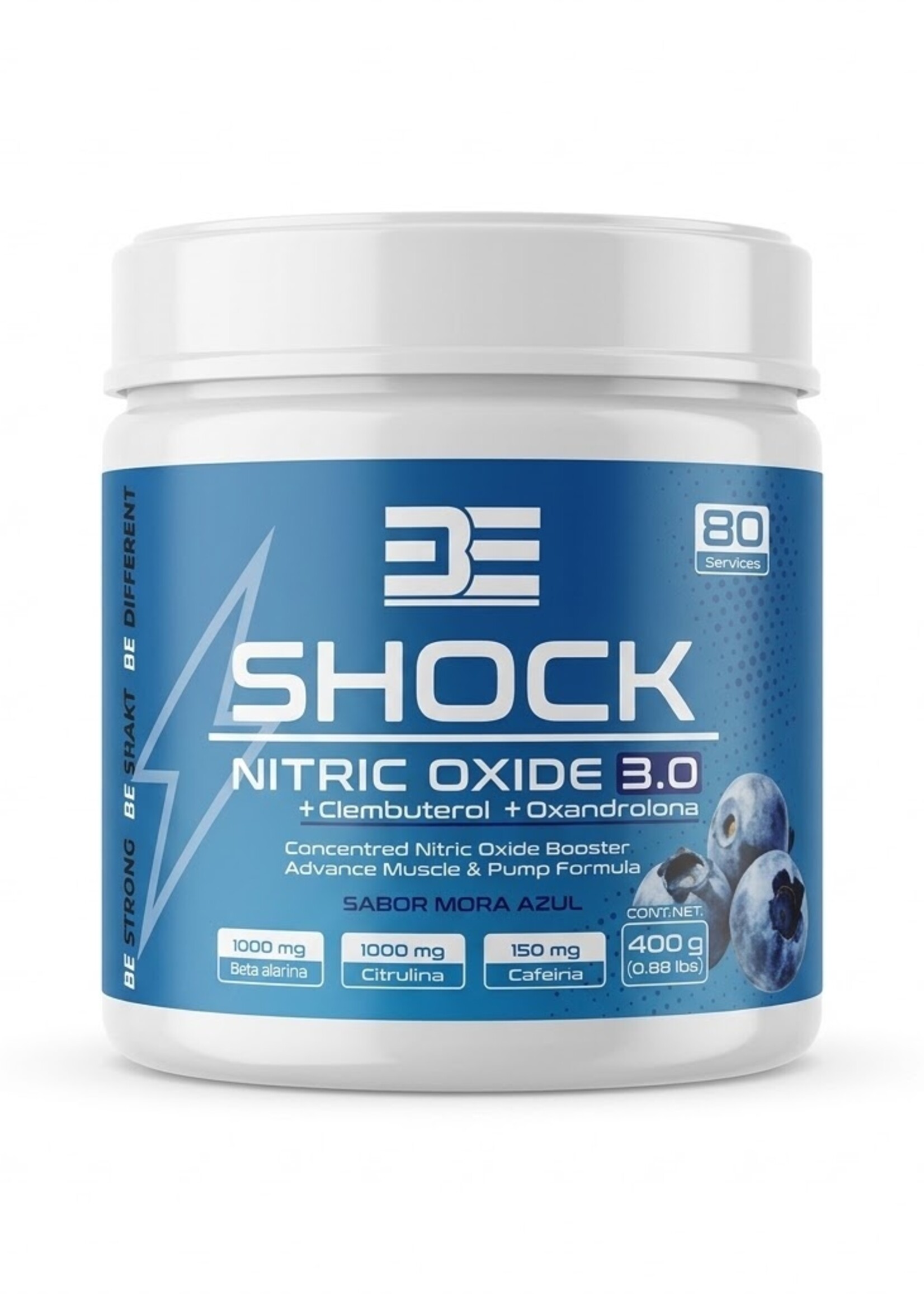 BLUE SHOCK NITRIC 3.0 + CLEMBU + OXA 80 SERV