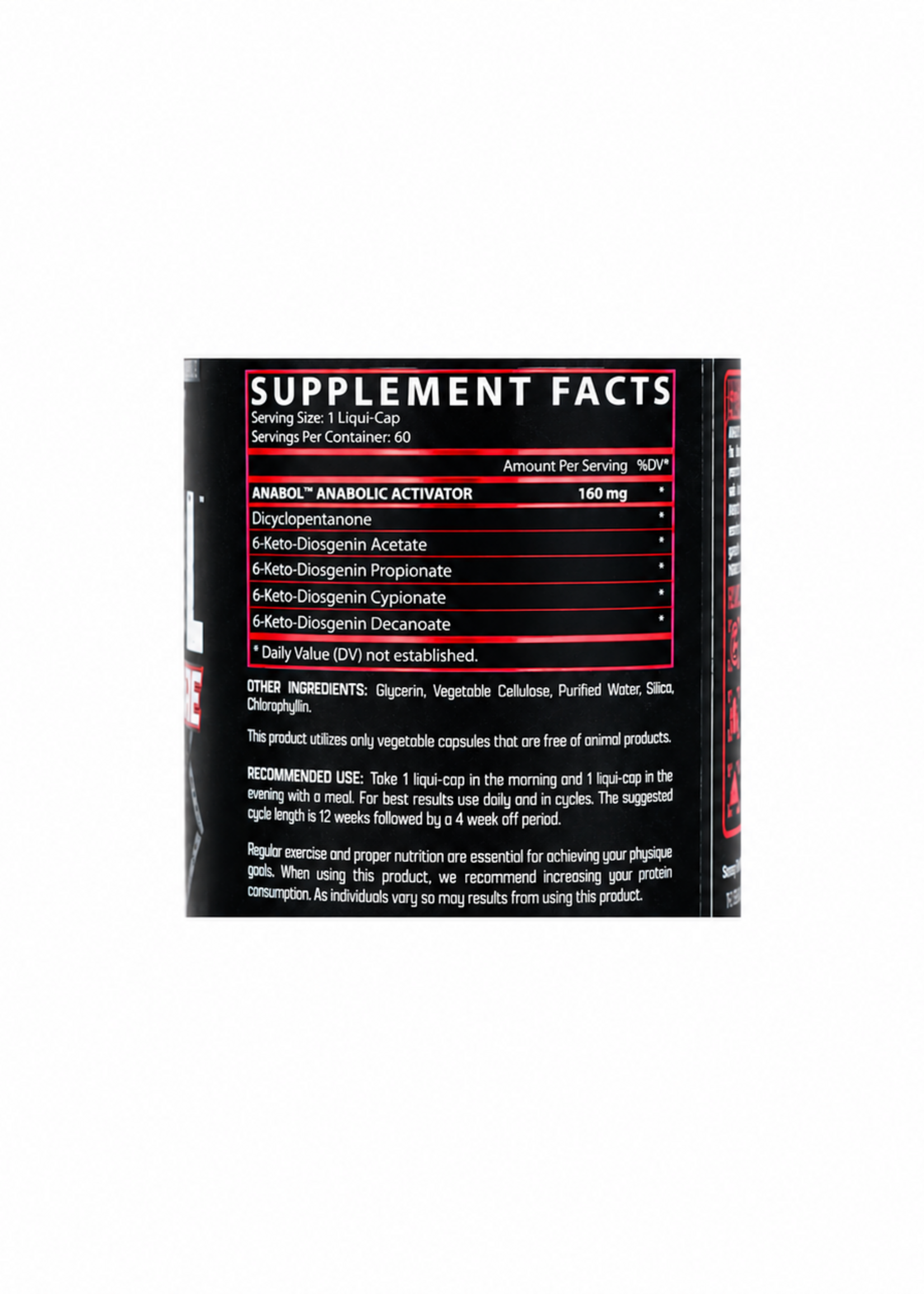 NUTREX ANABOL HARDCORE NUTREX 60 CAP