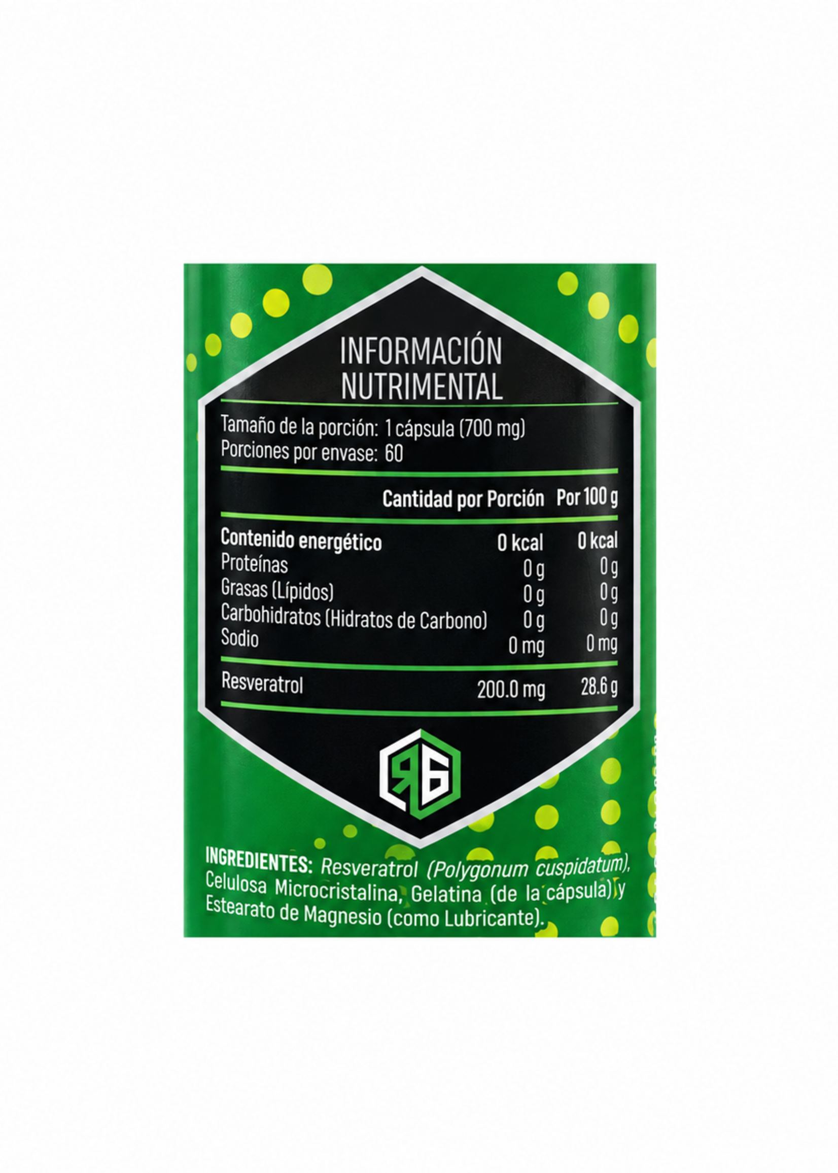 REDGOLD RESVERATROL REDGOLD 60 CAP