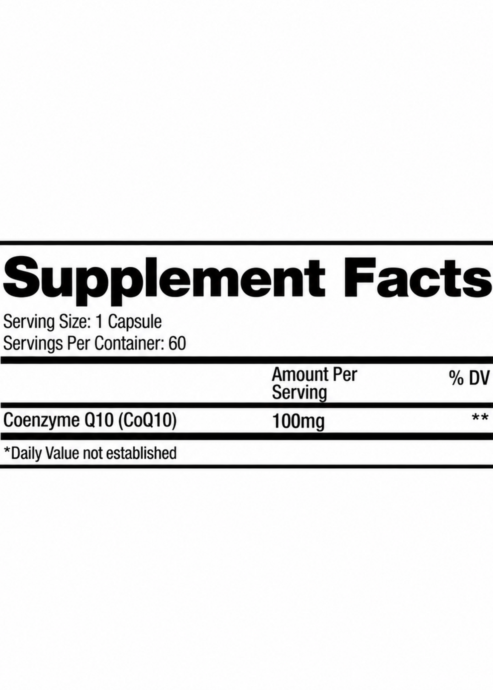 DRAGON PHARMA CoQ10 60 CT DRAGON (COENZIMA)