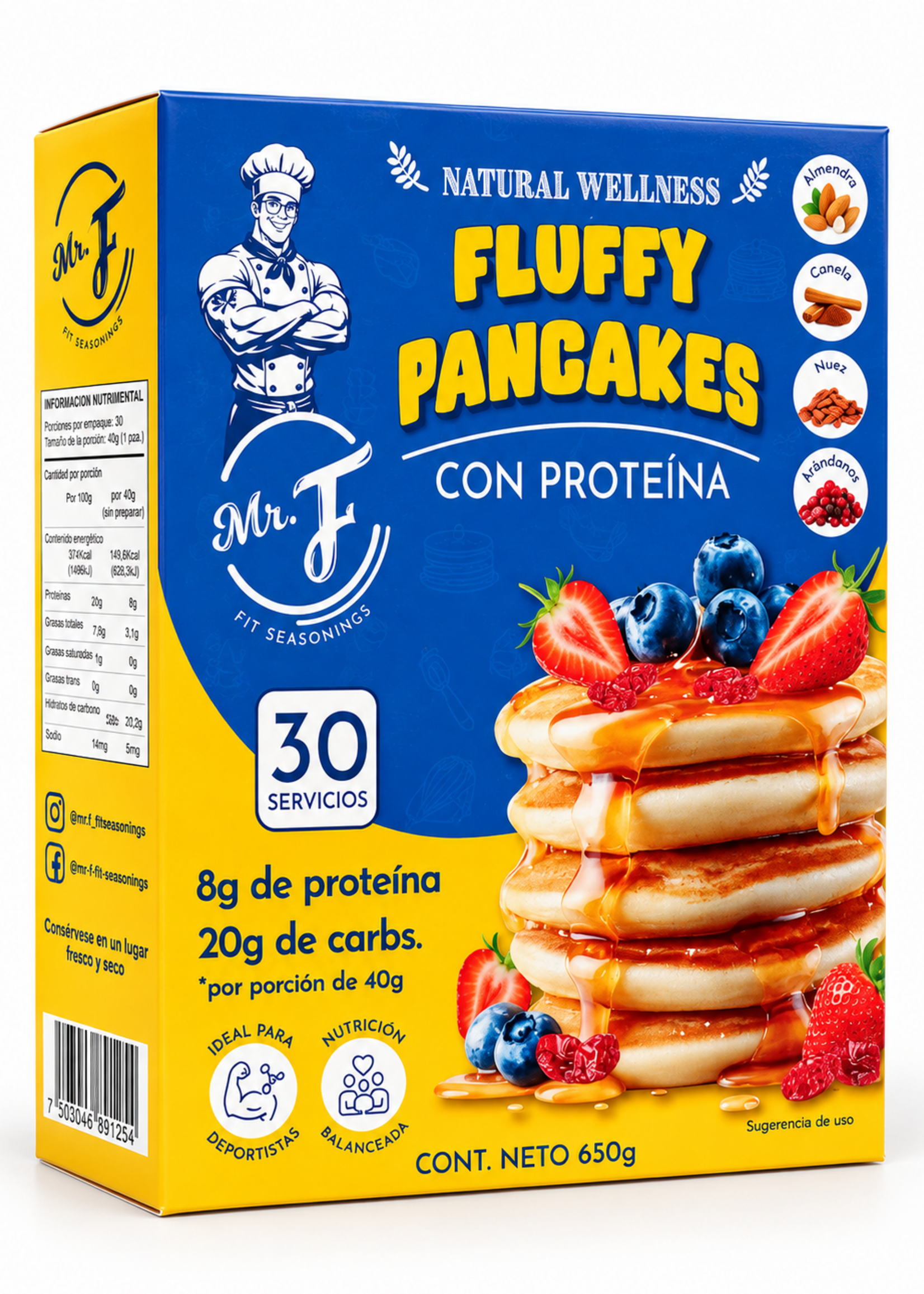 MR F MR F FLUFFY PANCAKES