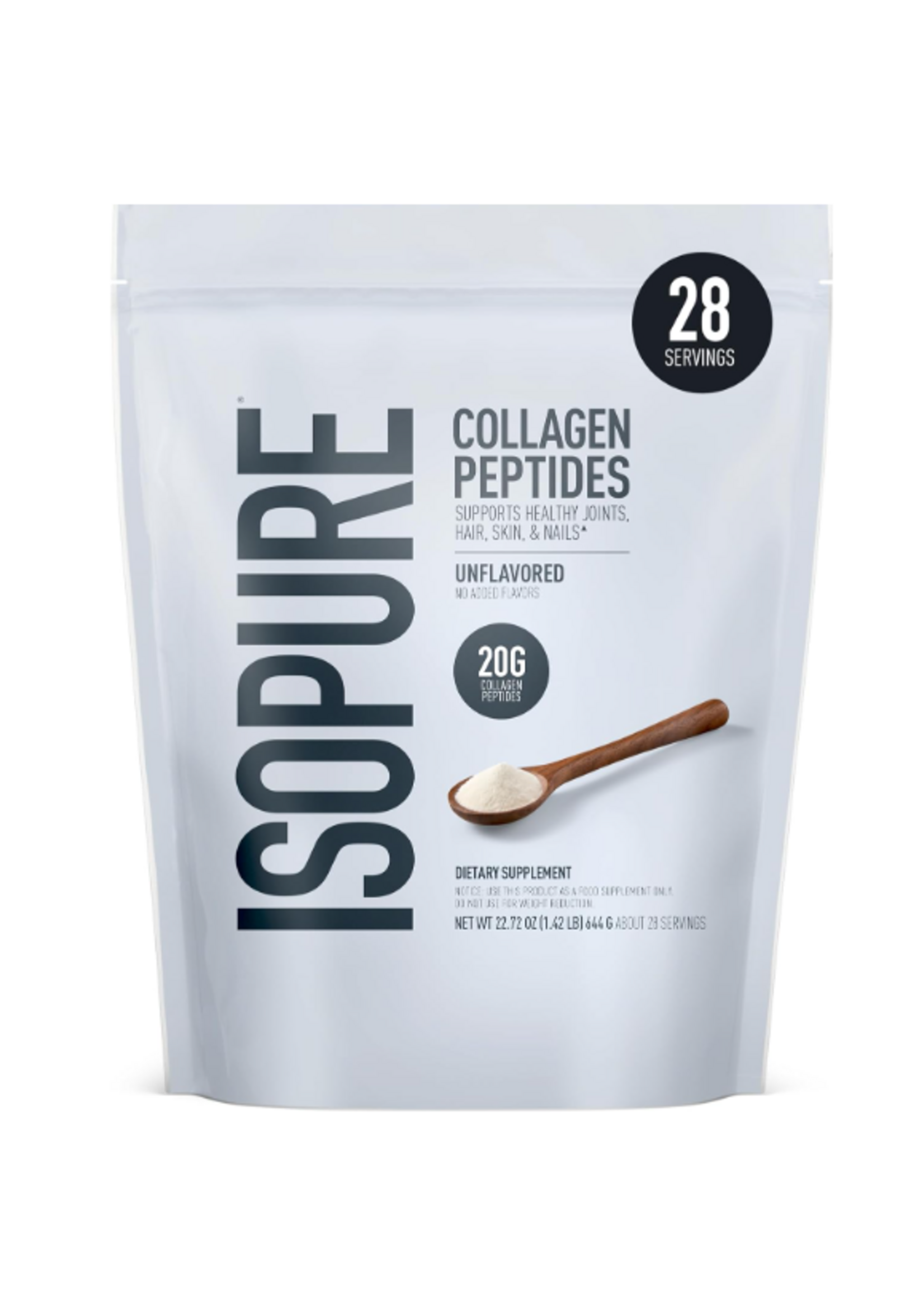 ISOPURE ISOPURE COLLAGEN PEPTIDOS 322GR SIN SABOR