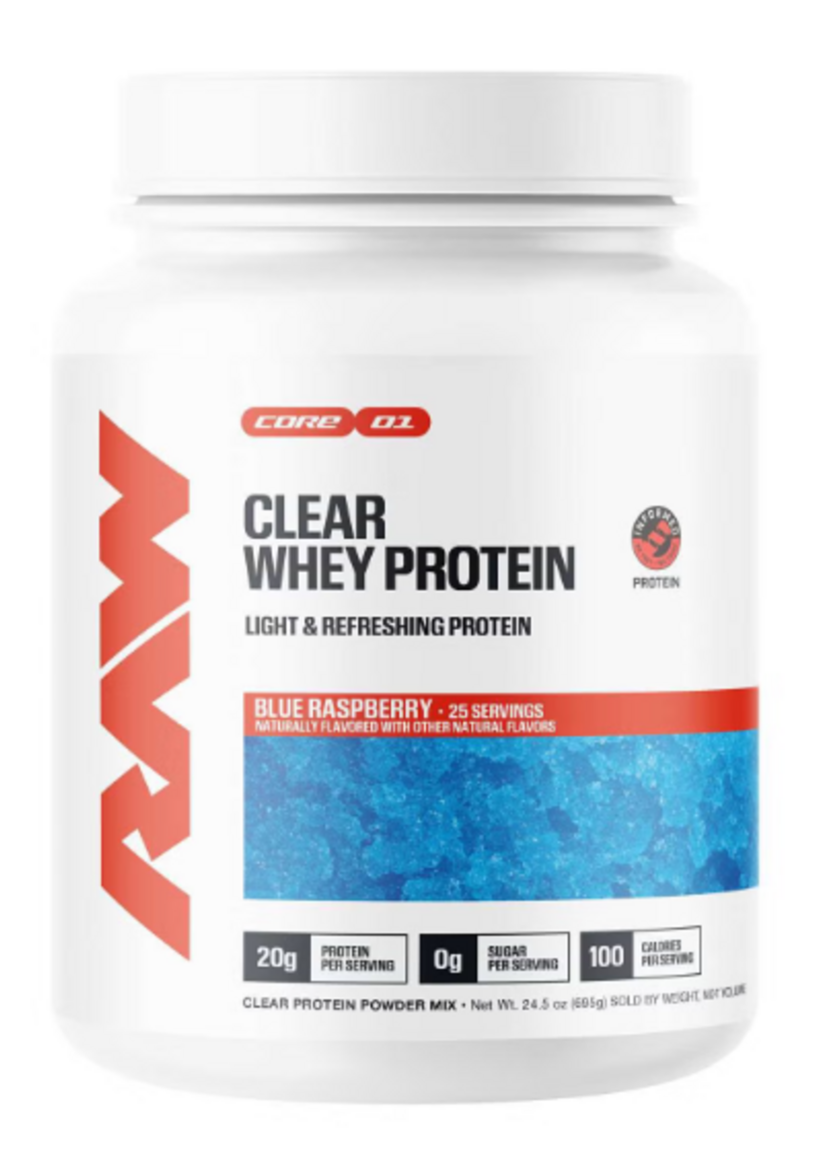 RAW CLEAR WHEY PROTEIN RAW
