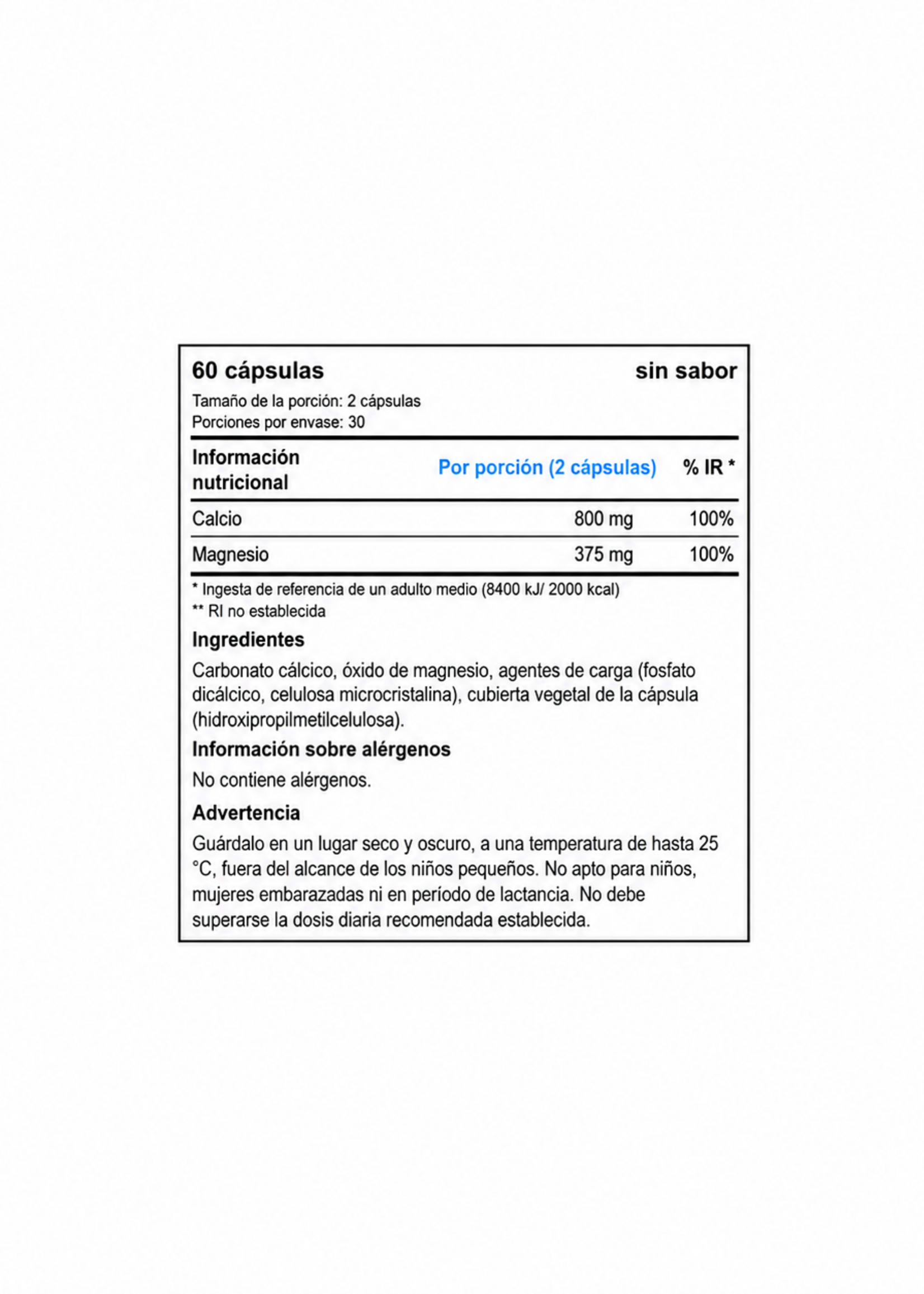 APPLIED NUTRITION CALCIUM Y MAGNESIUM 60 CAP APPLIED NUTRITION