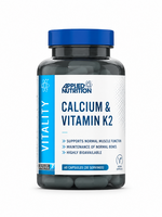 APPLIED NUTRITION CALCIUM Y VITAMINA K2 60 CAP APPLIED NUTRITION