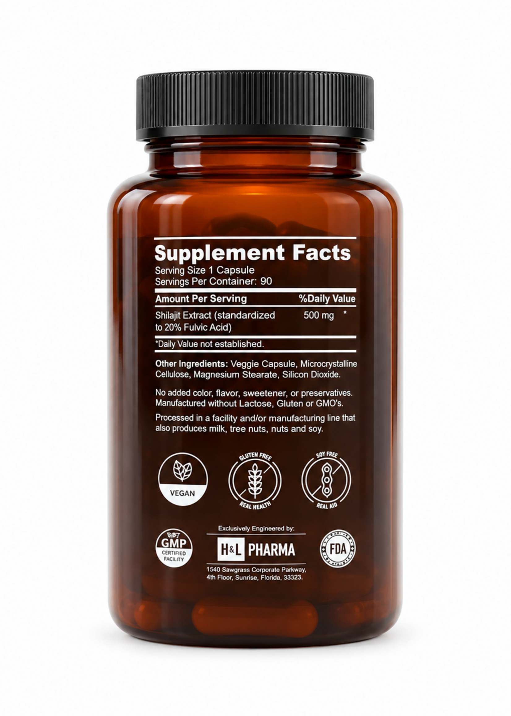 H&L PHARMA SHILAJIT H&L PHARMA 500 MG 90 CAP