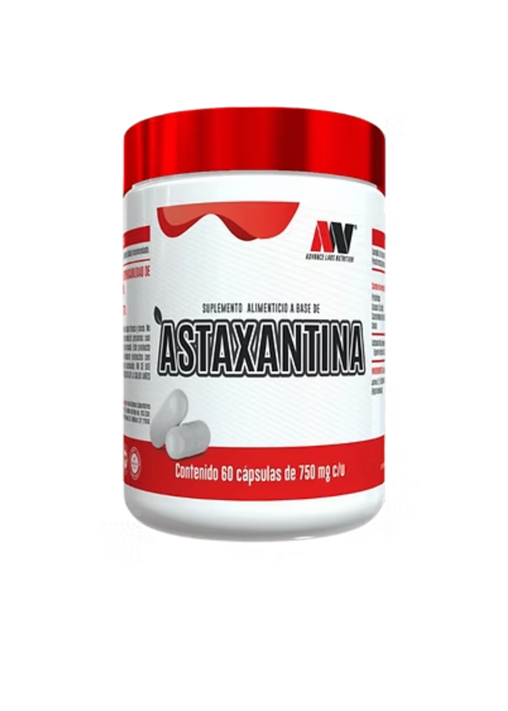 ADVANCE NUTRITION ASTAXANTINA 60 CAP 750 MG ADVANCE NATURALS