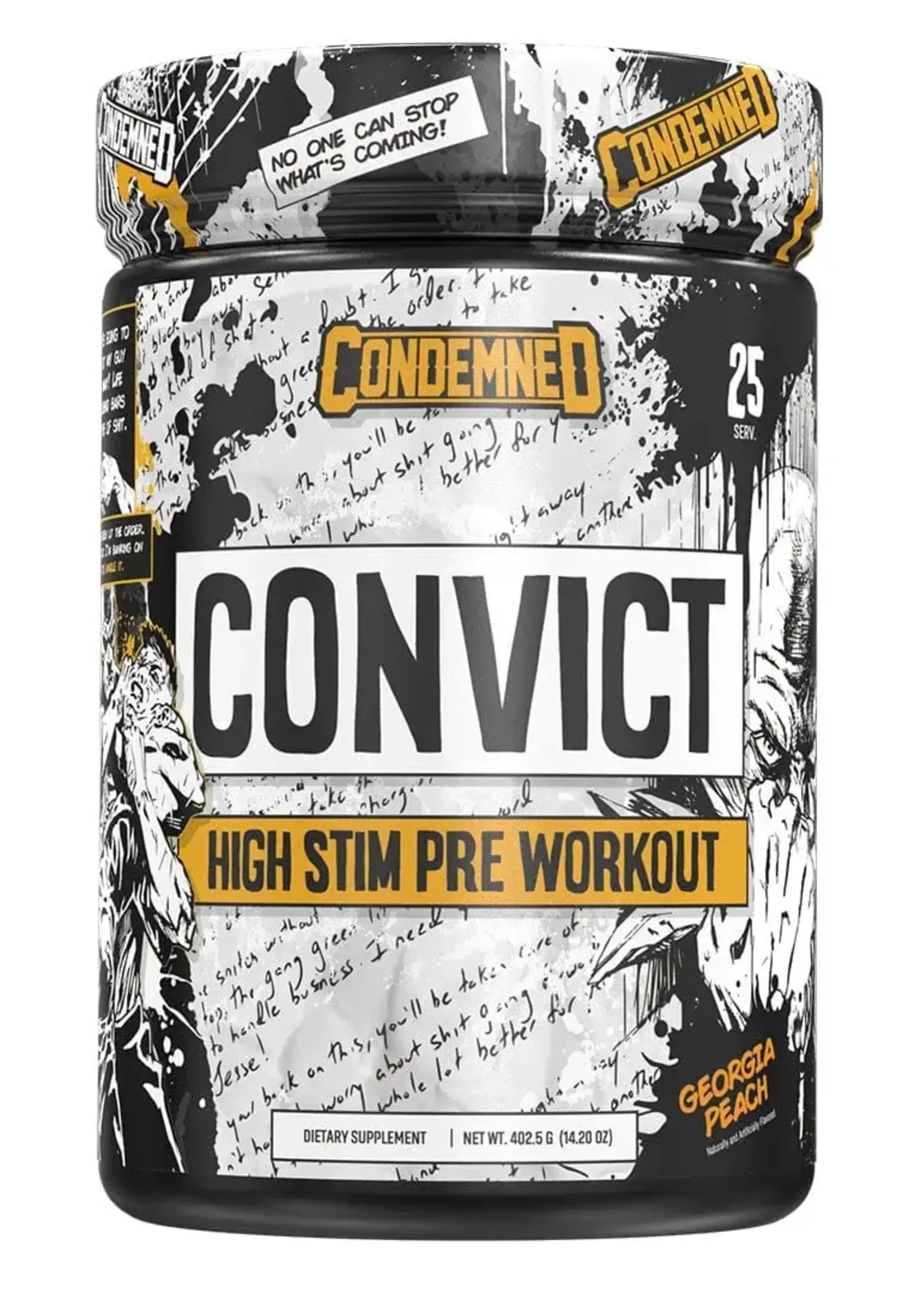 CONVICT (HIGH STIM) PRE WORKOUT
