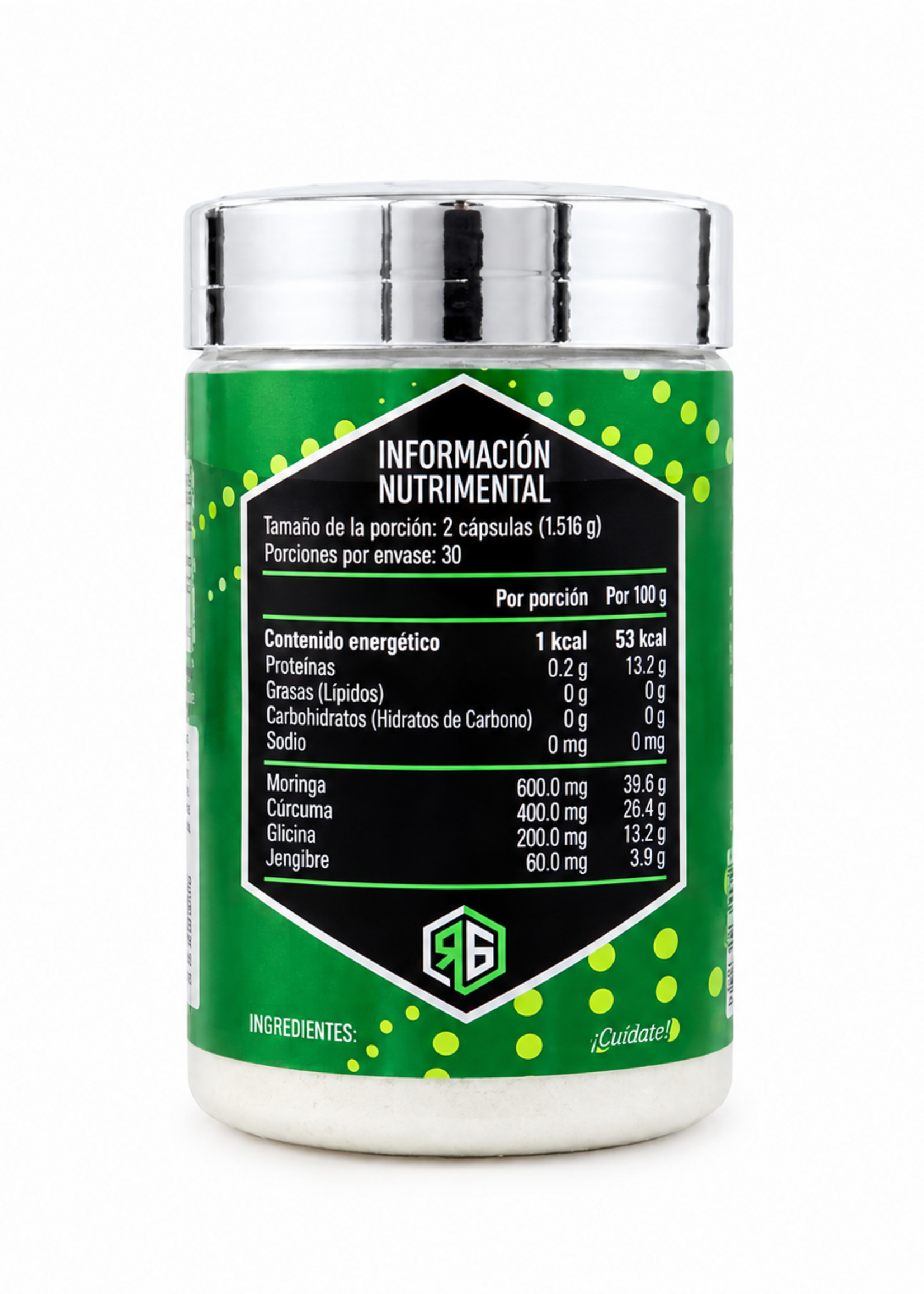REDGOLD CURCUMA,  JENGIBRE Y MORINGA RED GOLD 60 CAP