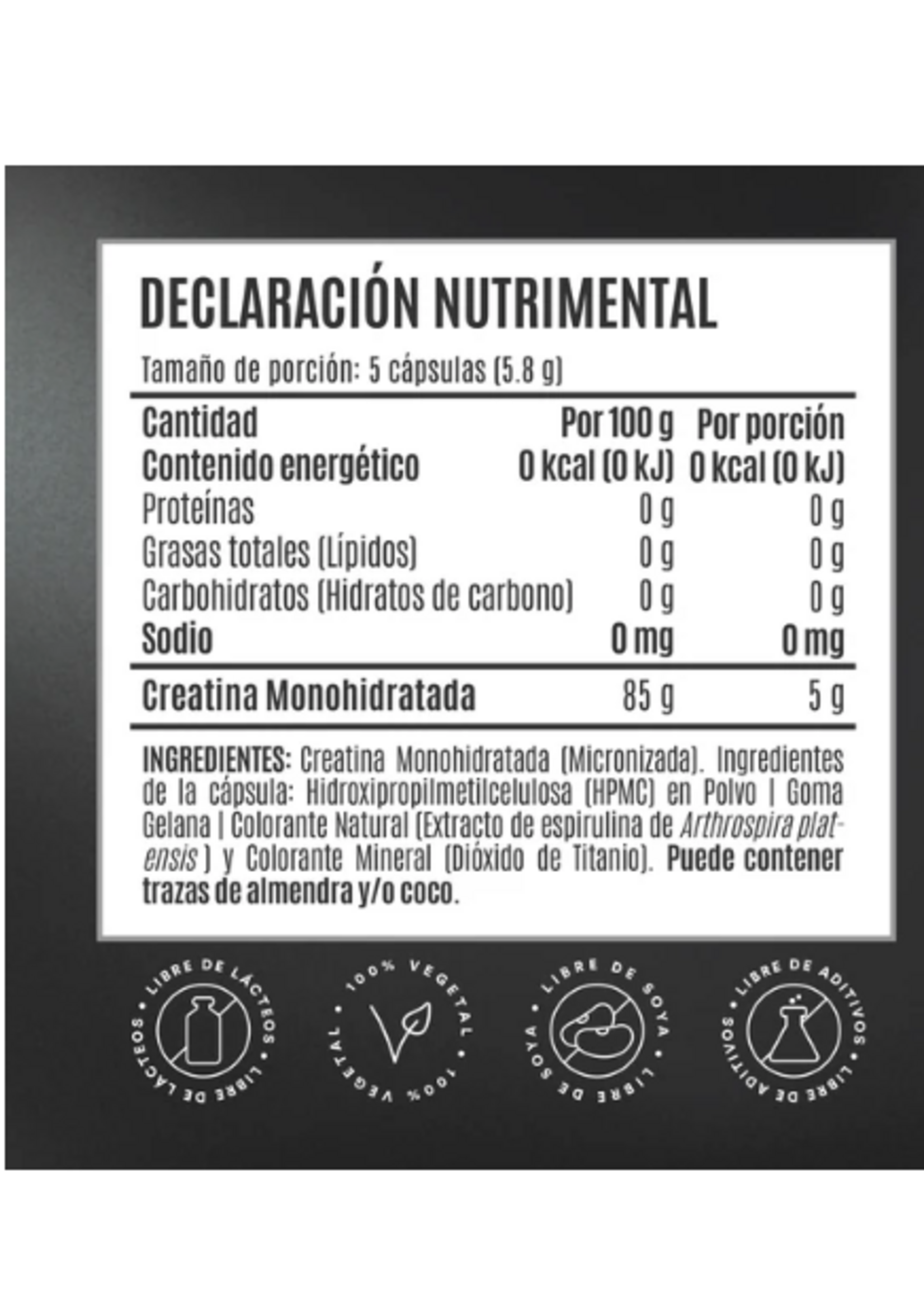 BIRDMAN CREATINA BIRDMAN 125 CAPS (25 SERV)