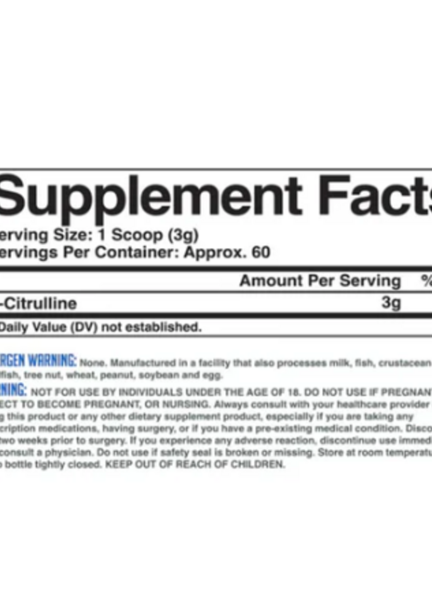 EVOGEN CITRULINA EVOGEN 60 SERV *PROMO*