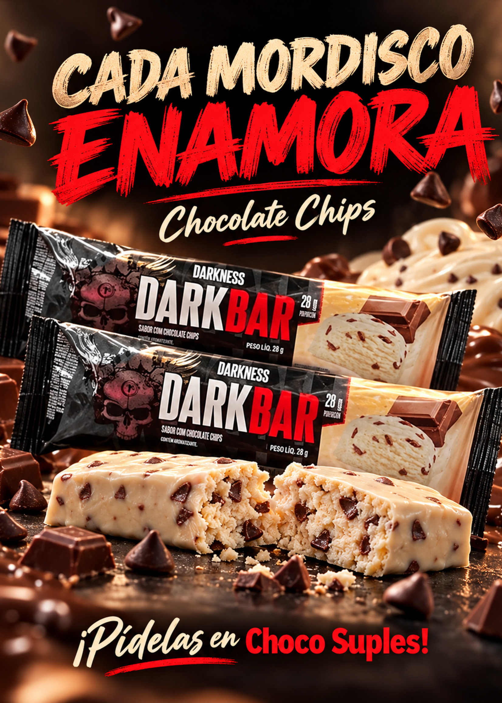 DARKNESS GALLETA DARKNESS DARK BAR