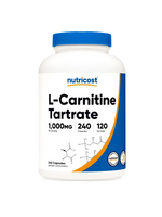NUTRICOST CARNITINA NUTRICOST 240 CAP / 120 SV 1000 MG / TARTRATE