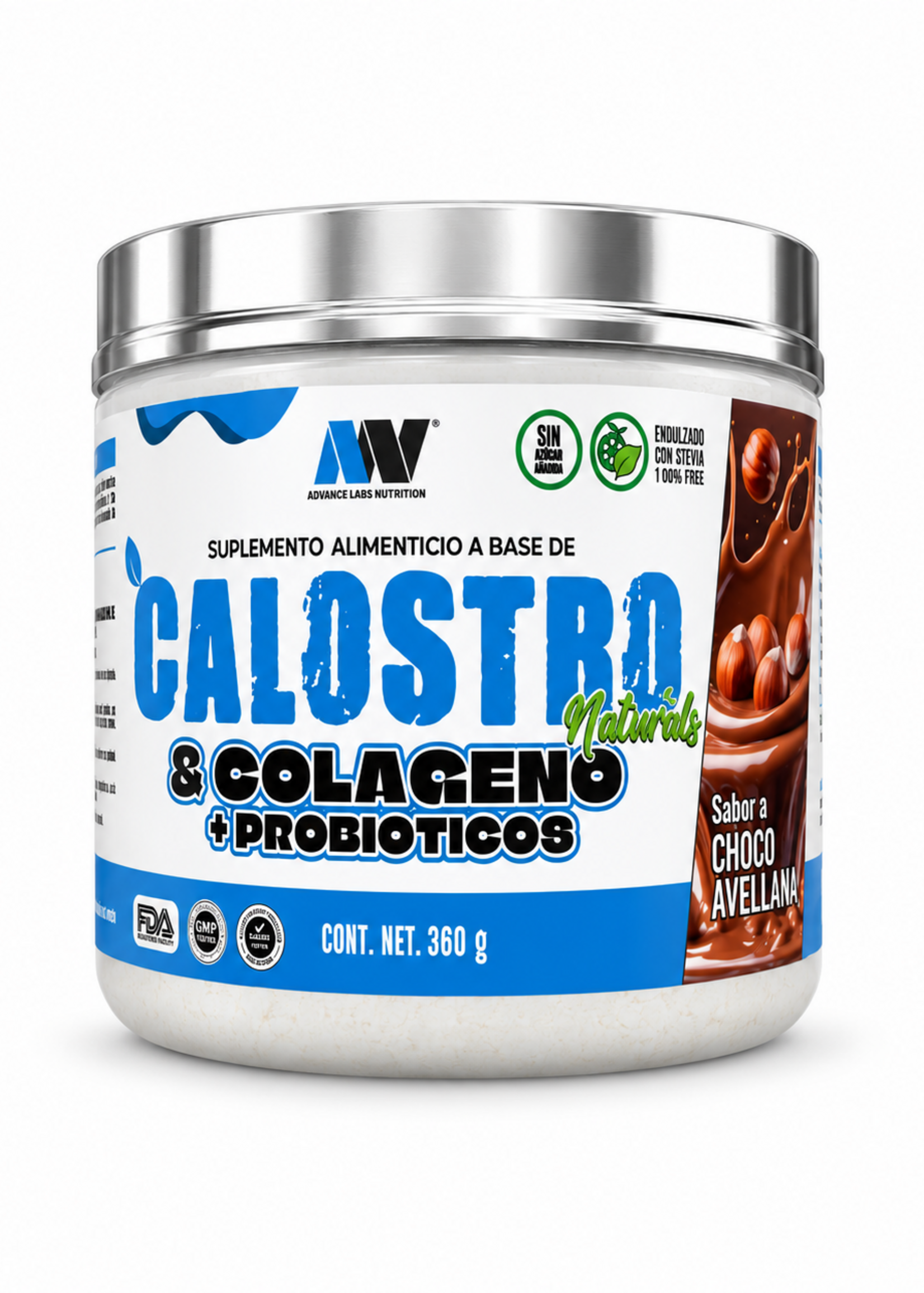 ADVANCE NUTRITION CALOSTRO Y COLAGENO + PROBIOTICOS ADVANCE