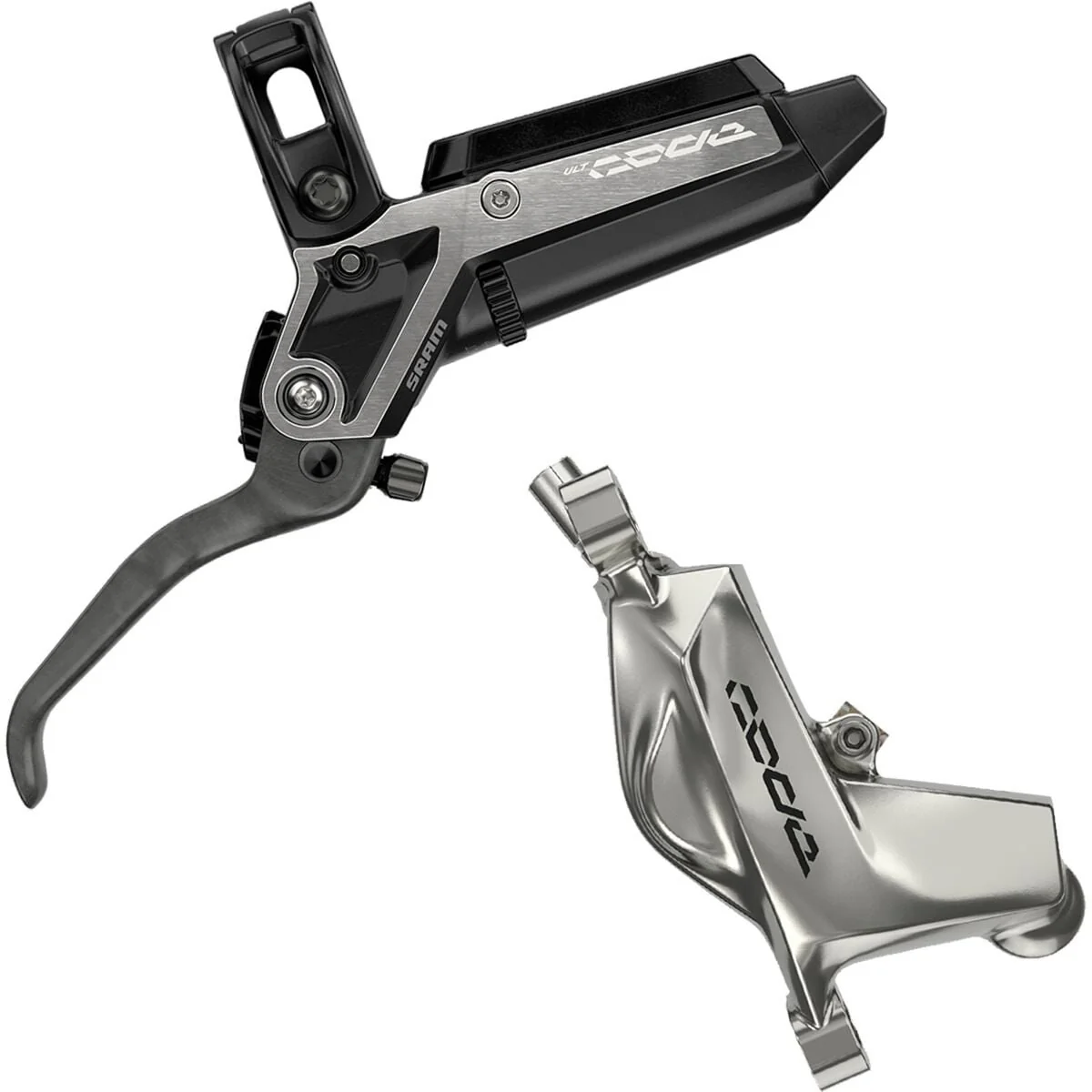 Disc Brake Code Ultimate Stealth - Carbon Lever, Ti Hardware, Reach/Contact Adj ,SwingLink, Black Ano Front 950mm Hose (includes MMX Clamp, Rotor/Bracket sold separately) C1