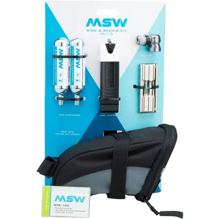 MSW Ride and Repair Kit with Seatbag and CO2