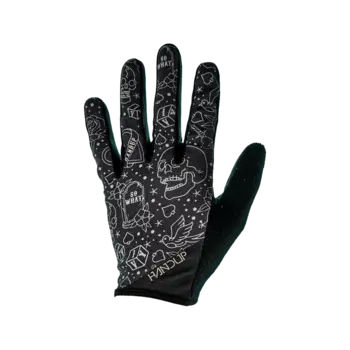 Handup Gloves - Traditional Tattoo - Medium
