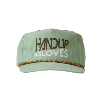 Handup Pinch Front Rope Hat - Stacked Diagonal Logo