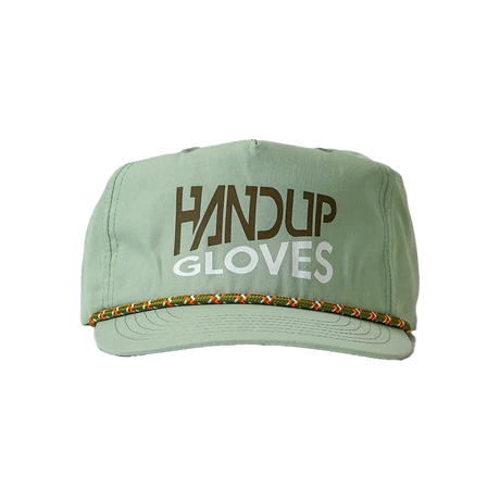 Handup Pinch Front Rope Hat - Stacked Diagonal Logo