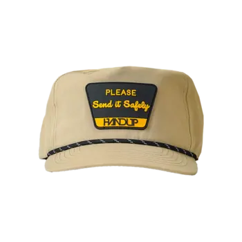 Handup Pinch Front Rope Hat - Send It Safely