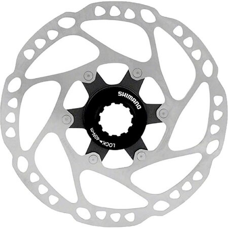 Shimano GRX RT-CL800 S Disc Brake Rotor with Lockring - 160mm, CenterLock, Silver