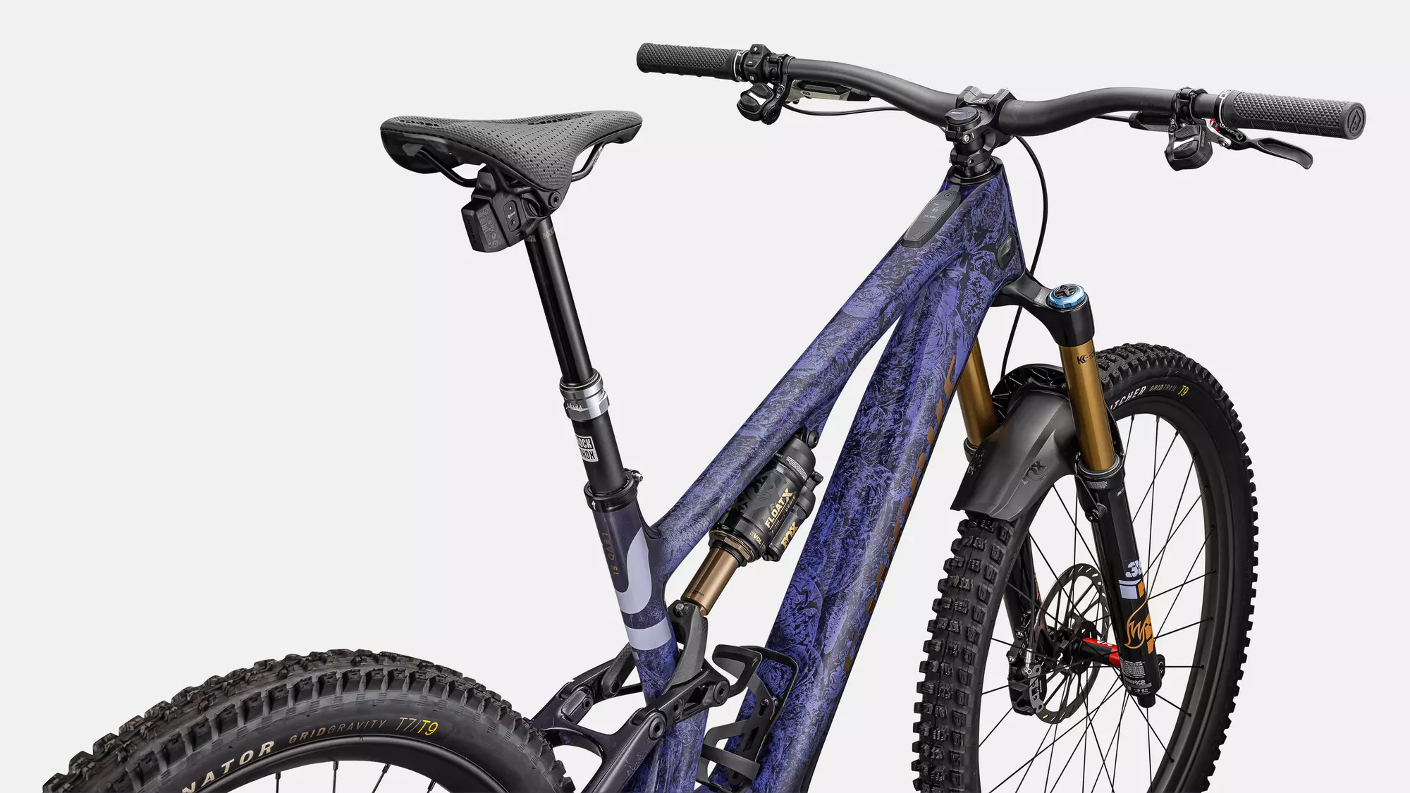 SPECIALIZED LEVO SL SWORKS CARBON UL Powdered Indigo Tint / Cool Grey Impasto / Midnight Shadow / Bronze S3