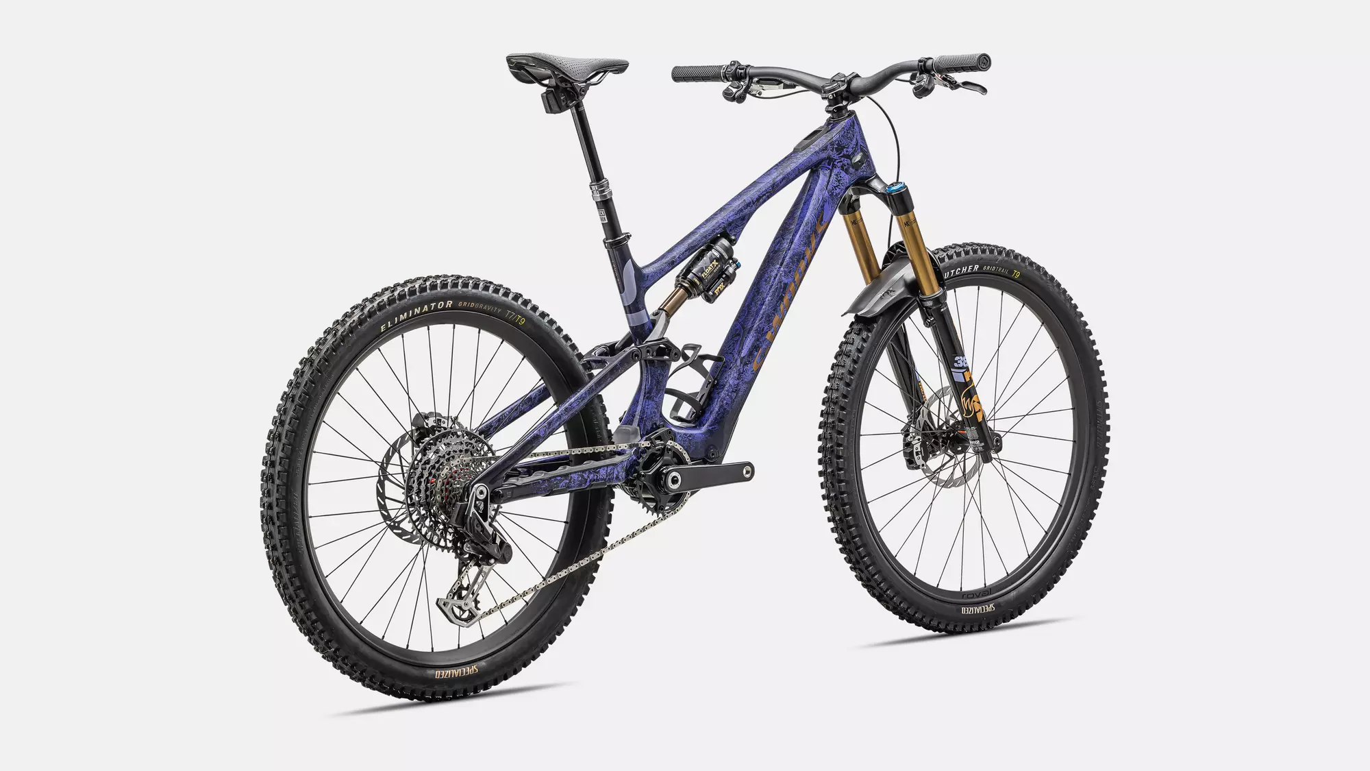 SPECIALIZED LEVO SL SWORKS CARBON UL Powdered Indigo Tint / Cool Grey Impasto / Midnight Shadow / Bronze S3